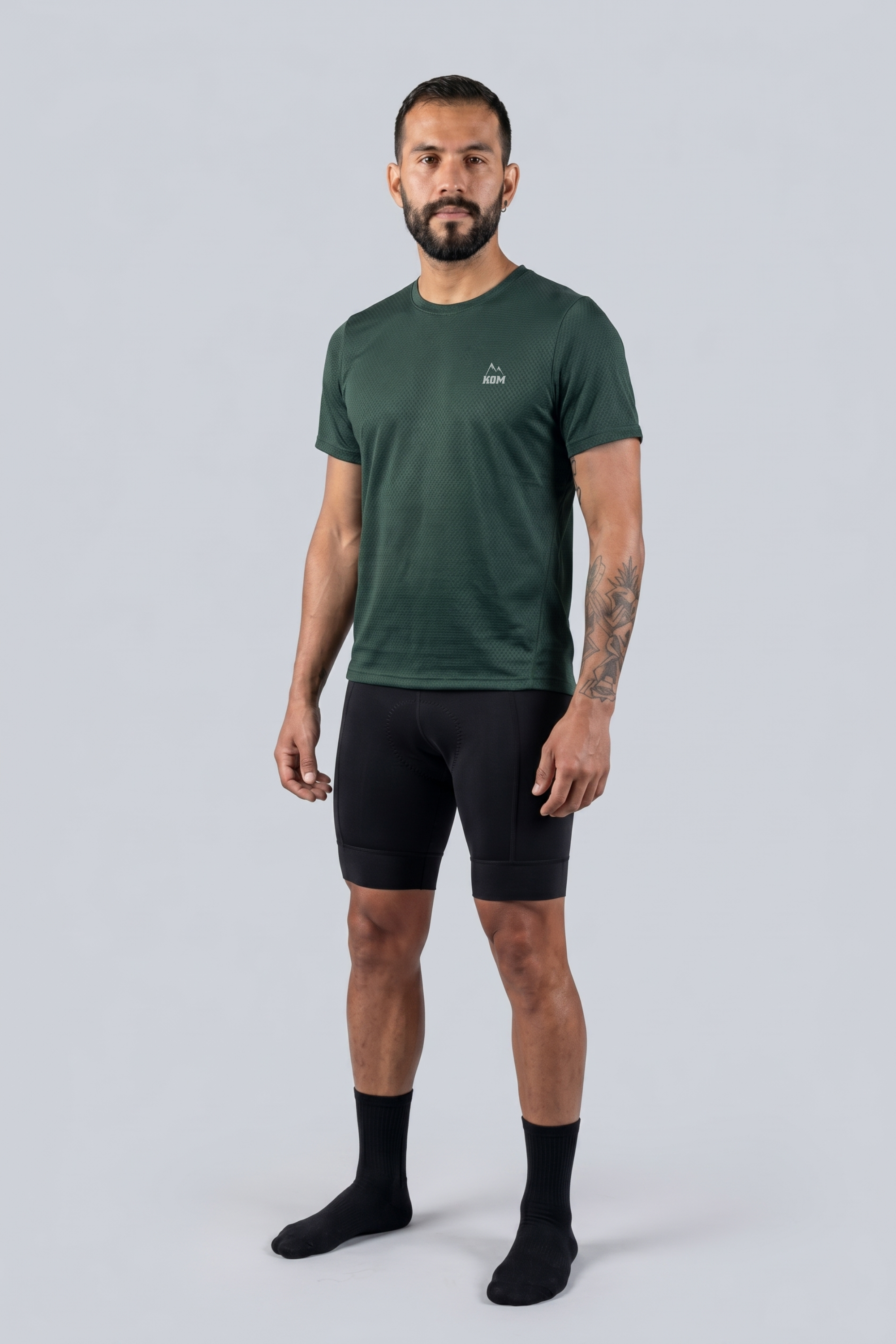 Camiseta deportiva running GIRO color natural