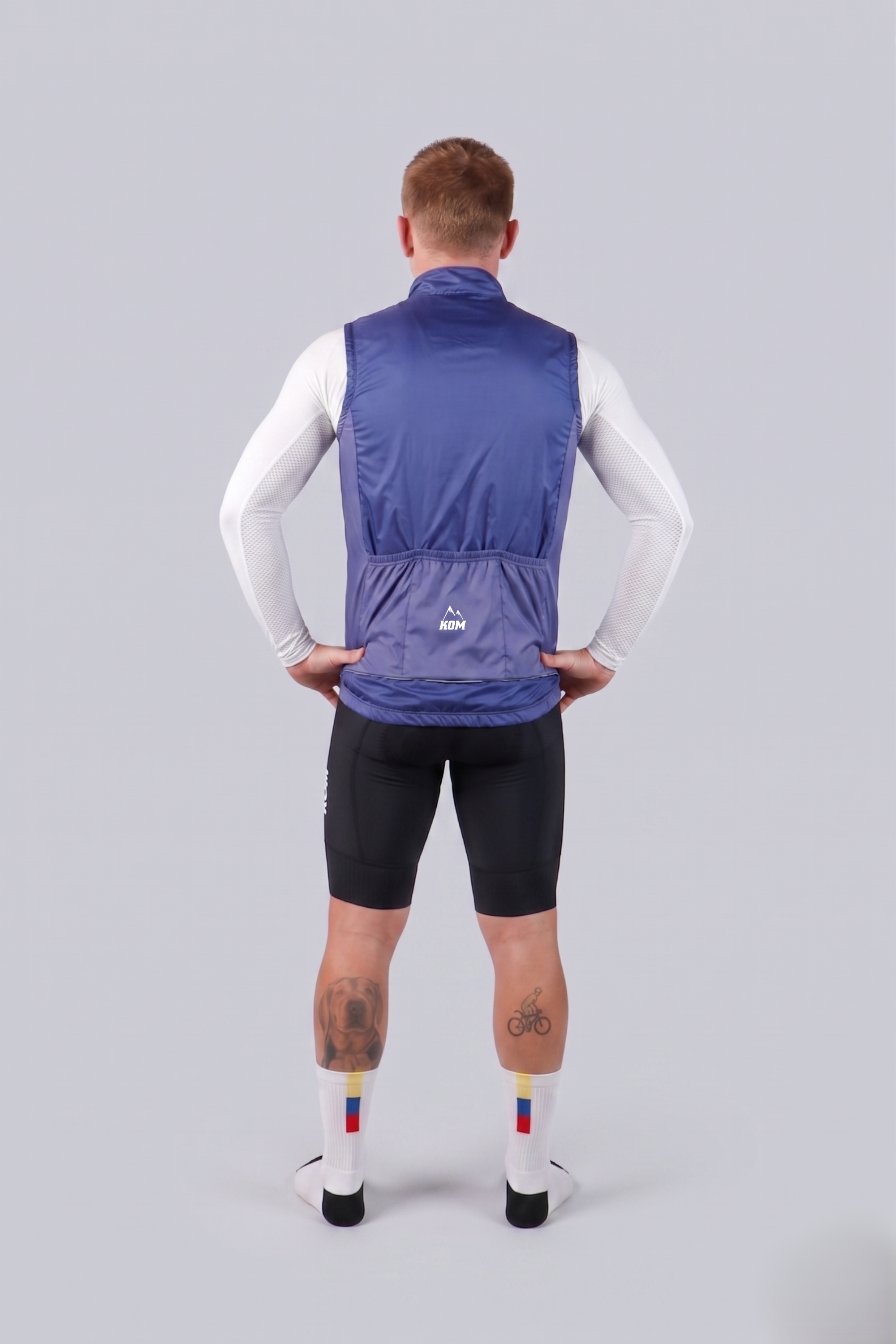 Chaleco corta viento 2.0 vuelta ciclismo, running