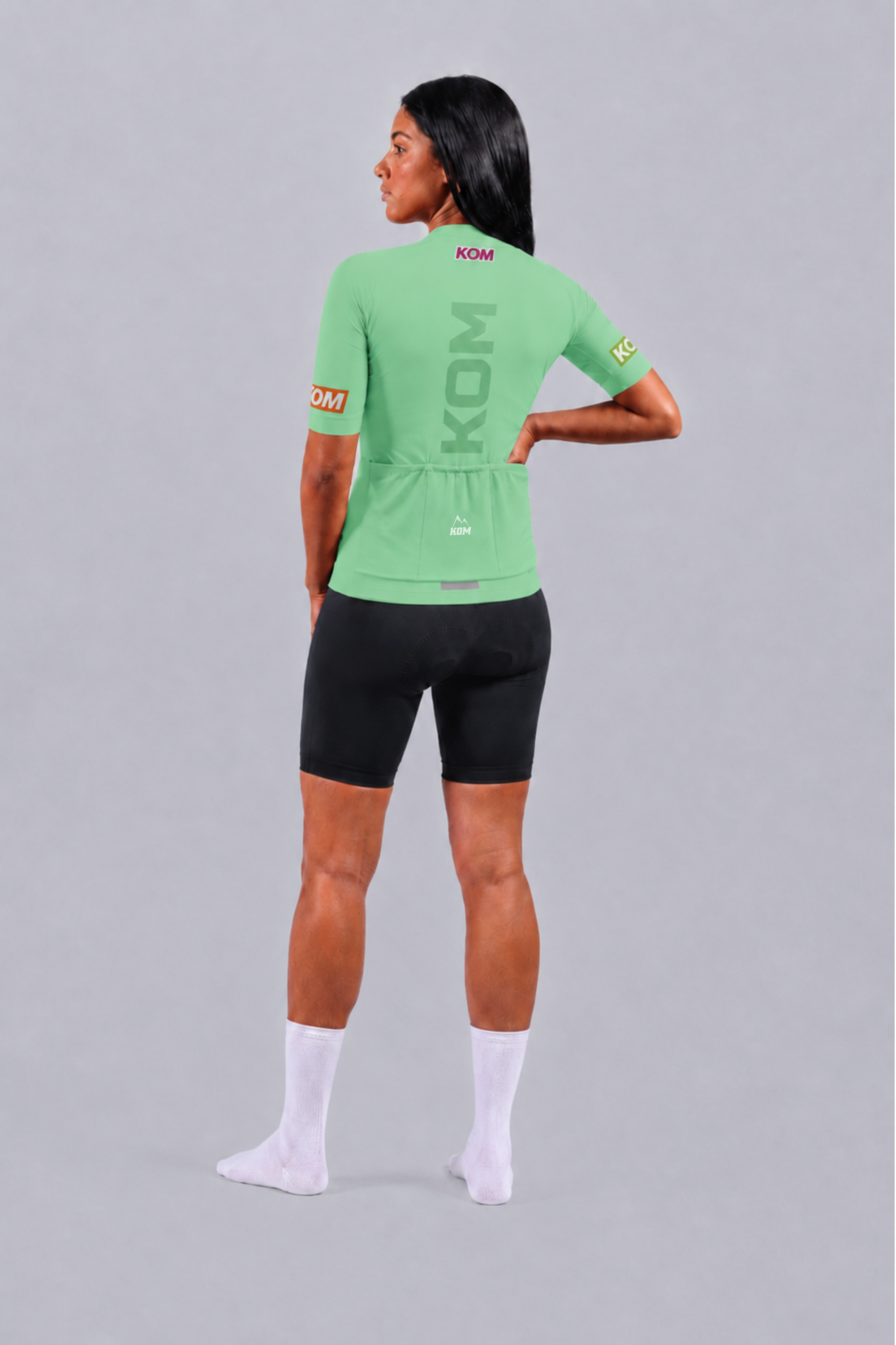 Jersey Ciclismo Tour KOM - Manga Corta Mujer