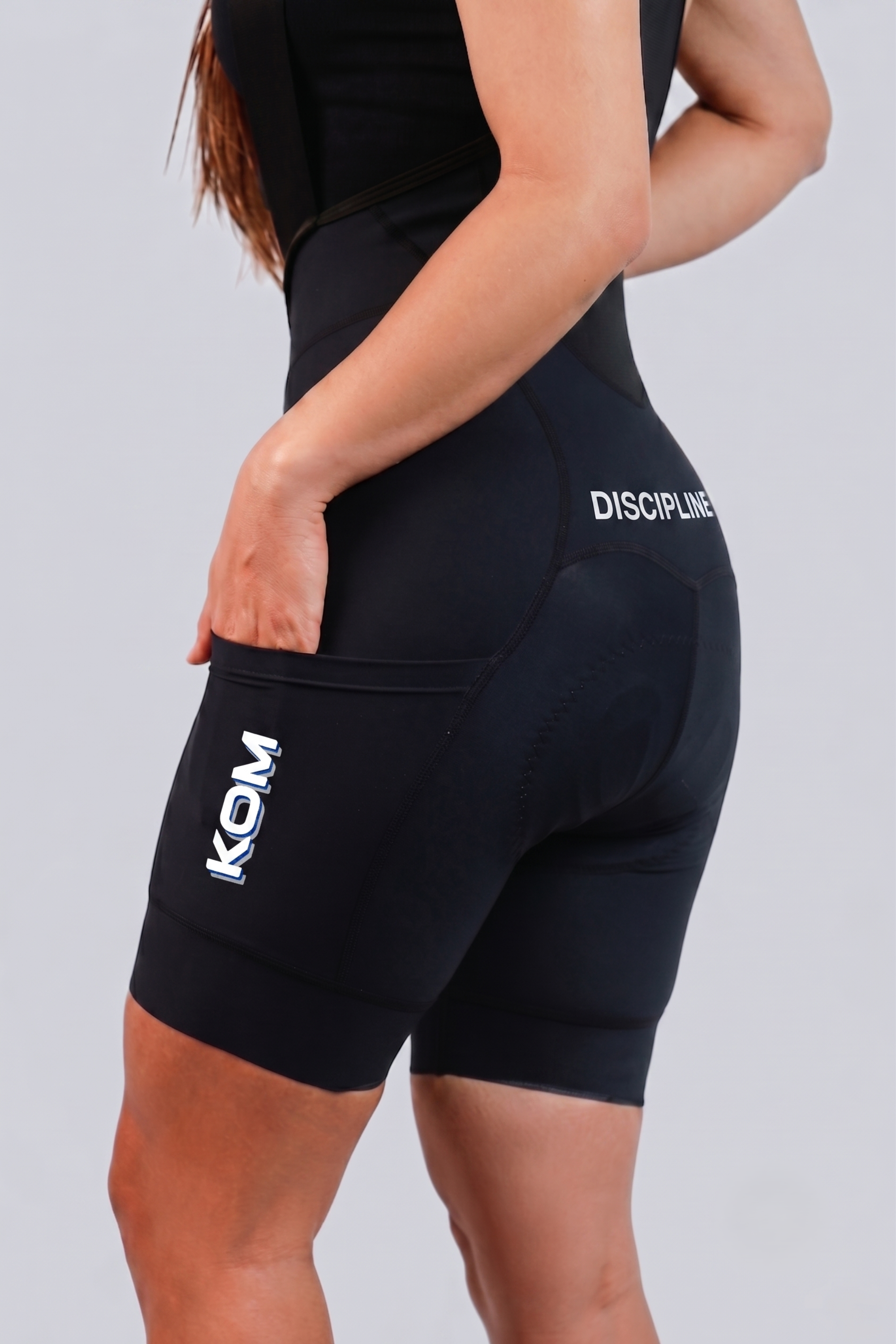 Lycra badana de ciclismo Giro plus con bolsillos Mujer