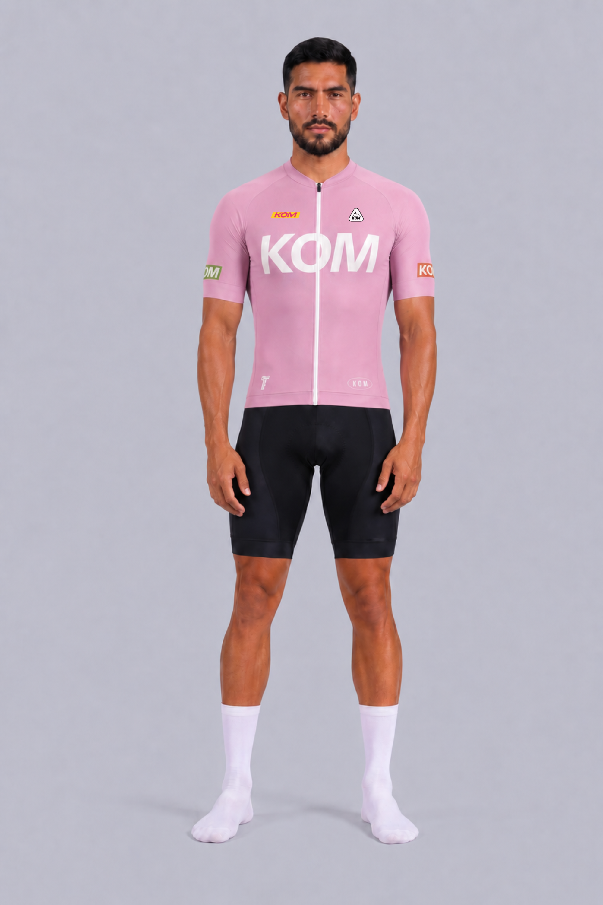 Jersey Ciclismo Tour KOM - Manga Corta Hombre