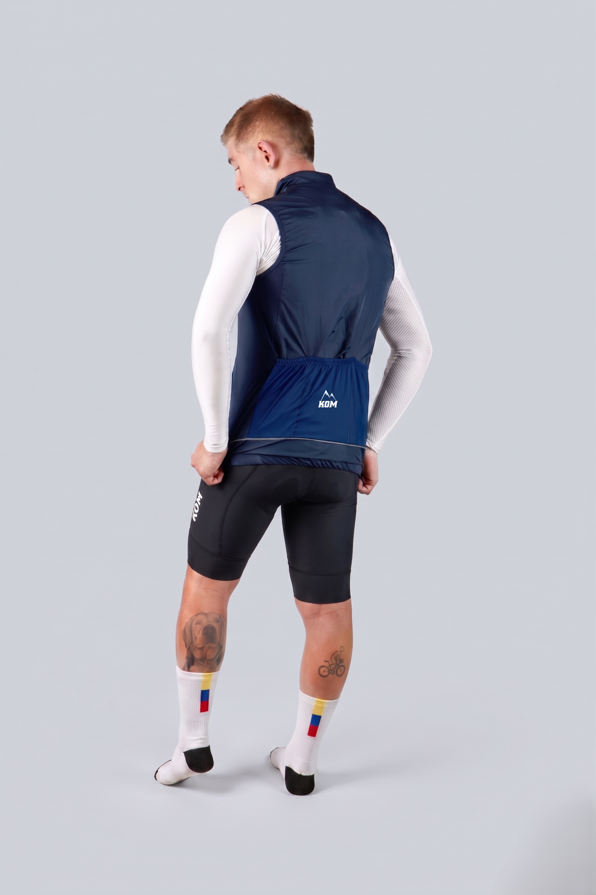 Chaleco corta viento 2.0 vuelta ciclismo, running