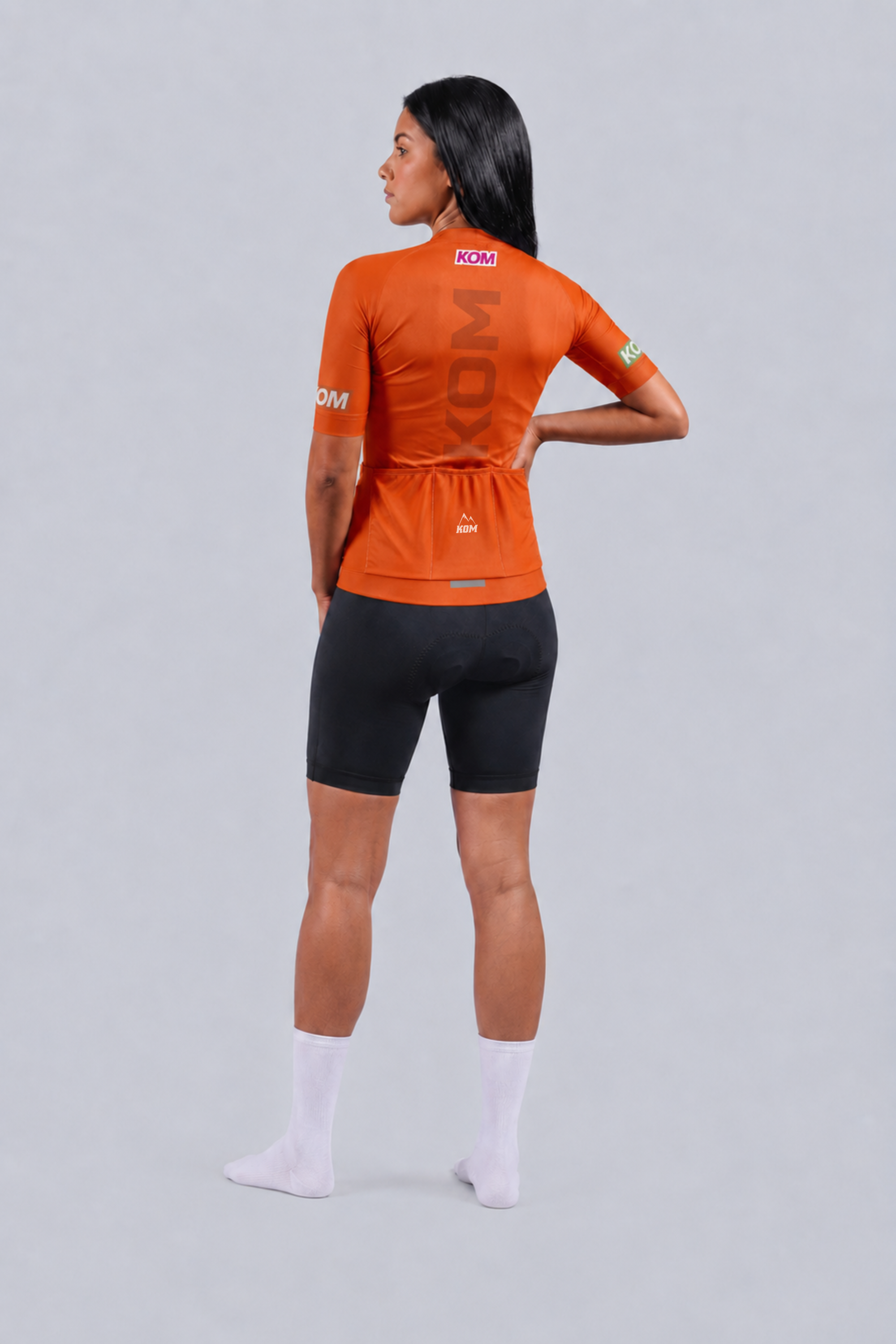 Jersey Ciclismo Tour KOM - Manga Corta Mujer