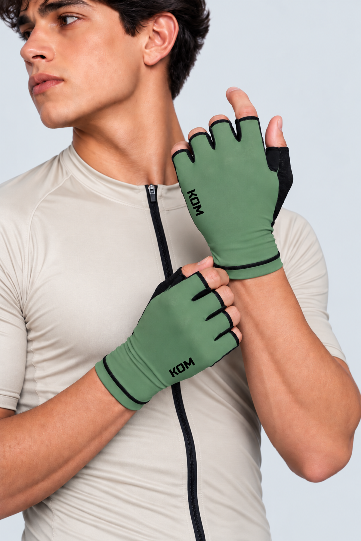 Guantes de ciclismo dedo corto