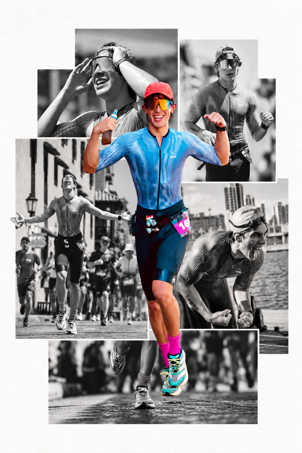 Enterizo GIRO TRI de Triatlón Personalizado - Manga Sisa