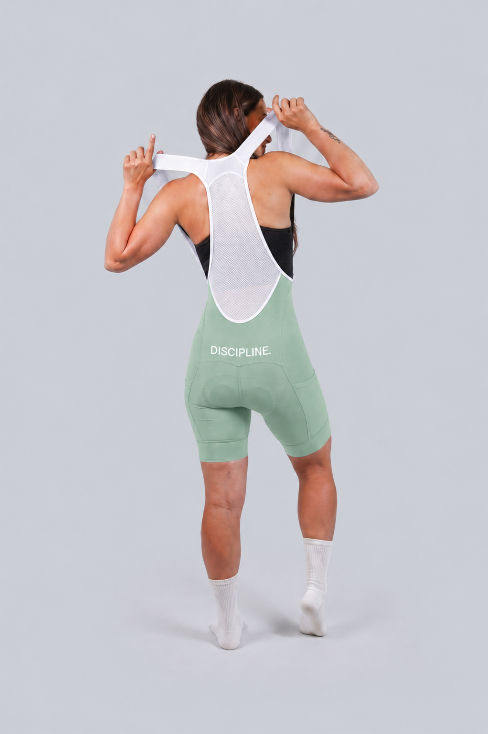 Lycra badana de ciclismo Giro plus con bolsillos Mujer