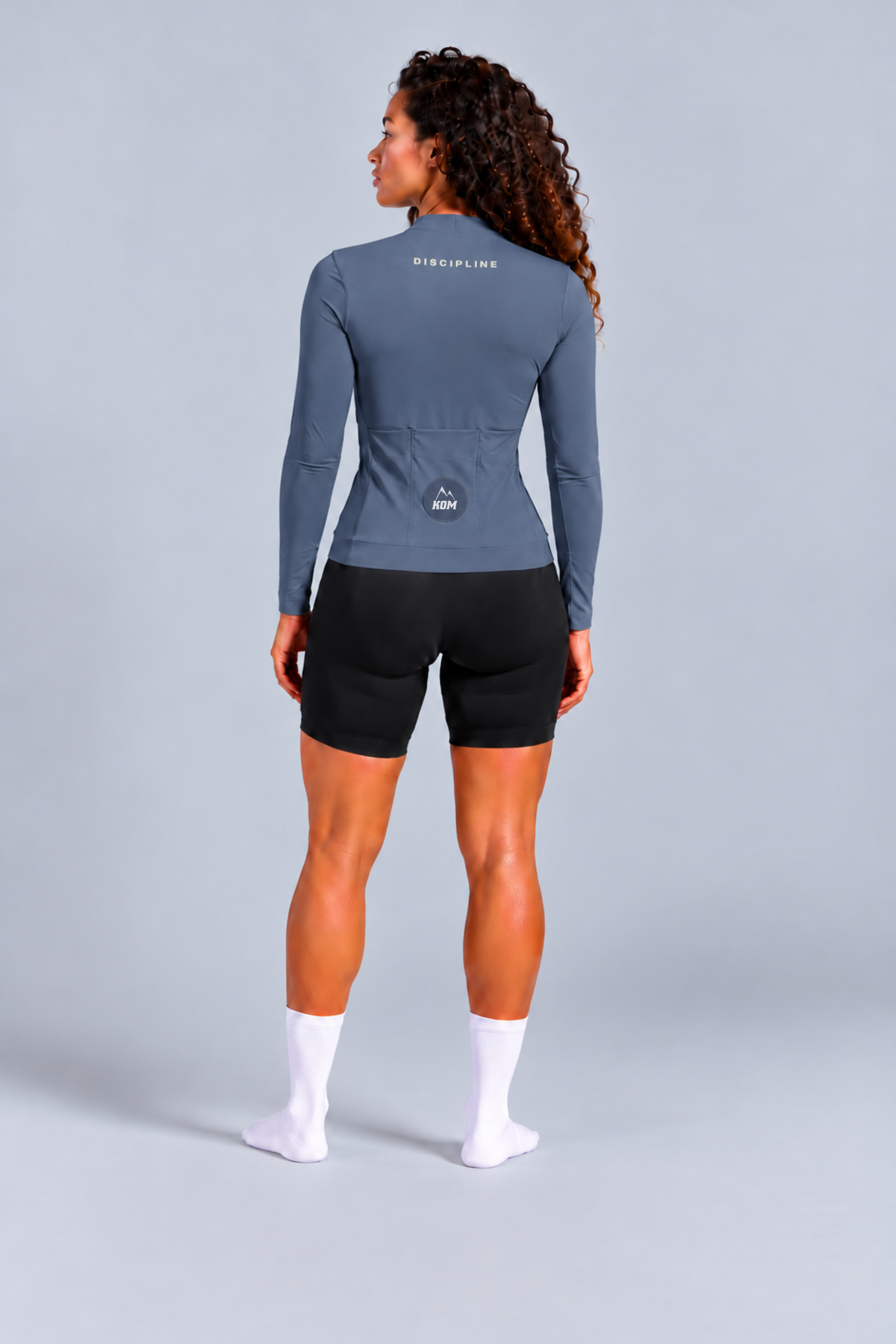 Jersey Manga Larga Sin Cremallera Mujer - Ciclismo