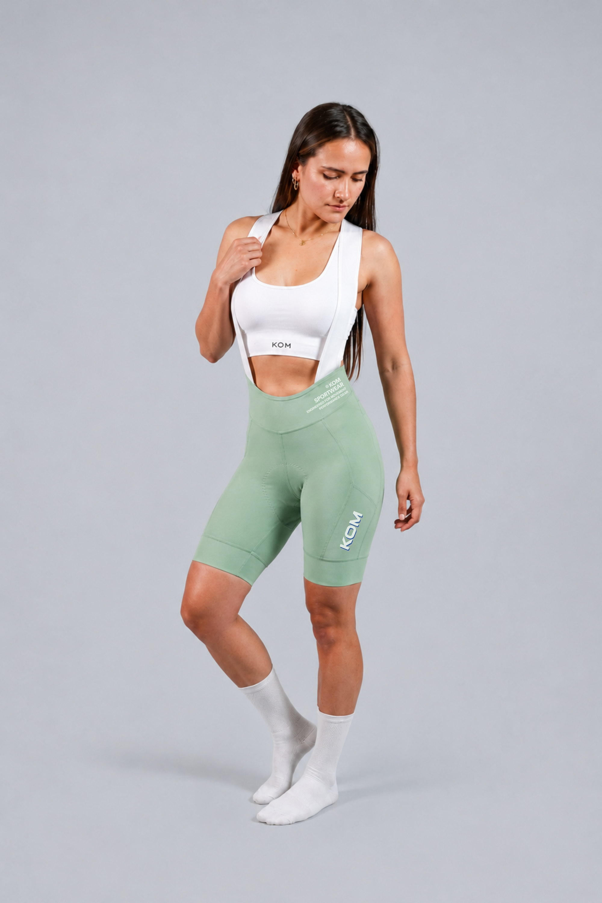 Lycra badana de ciclismo Giro plus con bolsillos Mujer