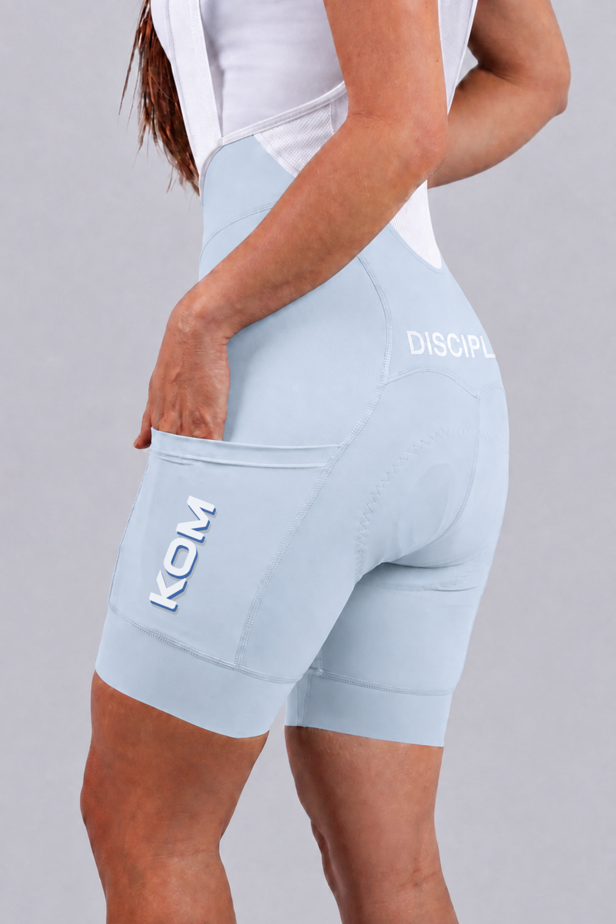 Lycra badana de ciclismo Giro plus con bolsillos Mujer