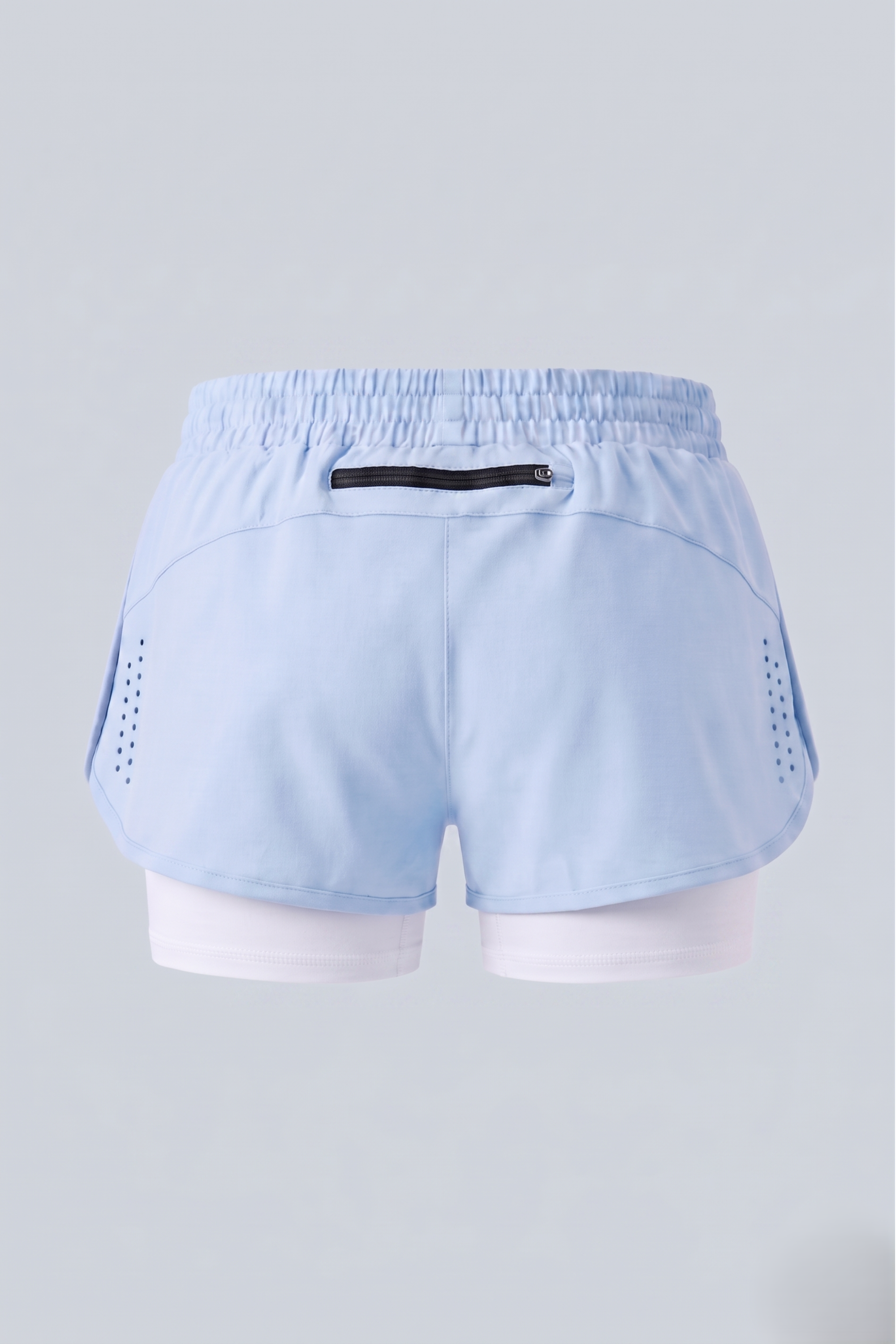 Short Running Deportivo Mujer Línea Giro con Boxer Interno y Bolsillos