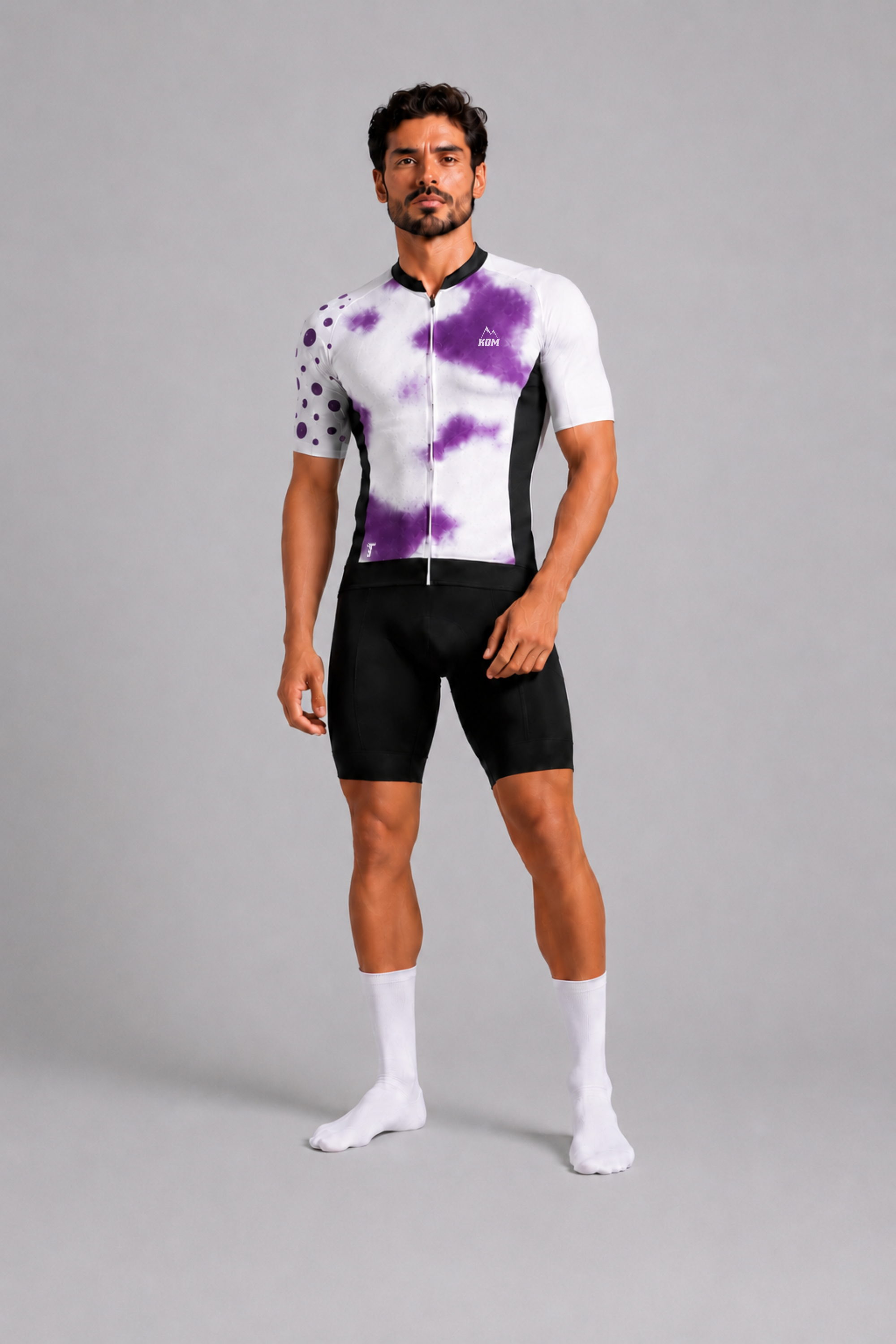 Jersey Ciclismo Tour KOM Colección Frecuencia - Manga Corta Hombre