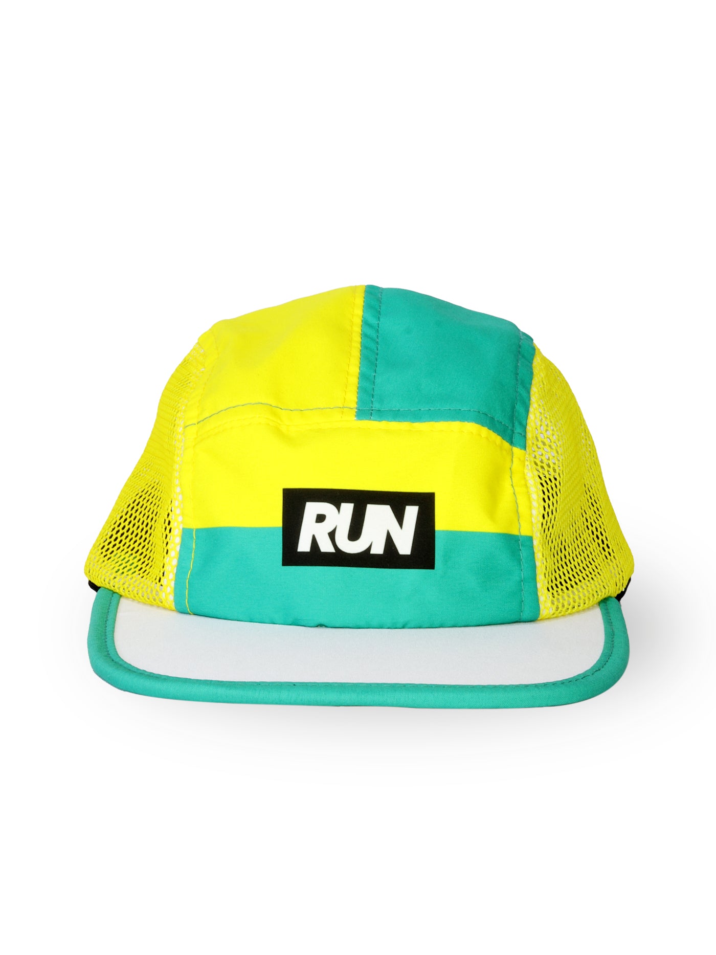 Gorra 5 paneles ventilada running