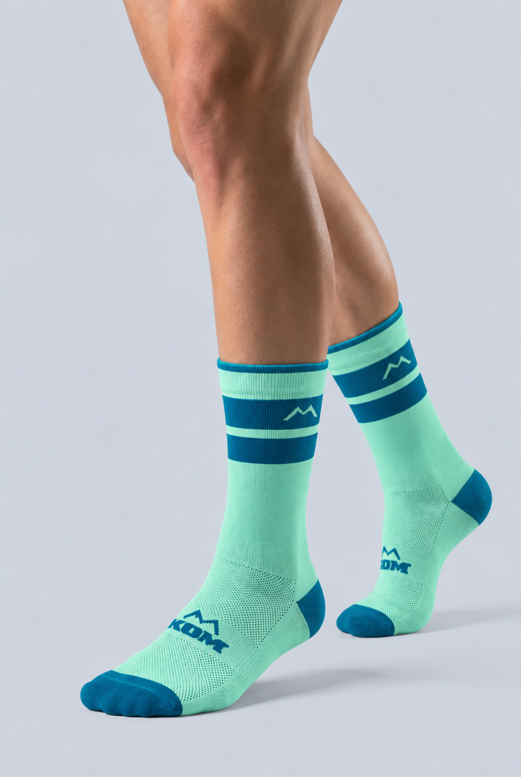 Medias KOM Dúo Stripe | Ciclismo y Running