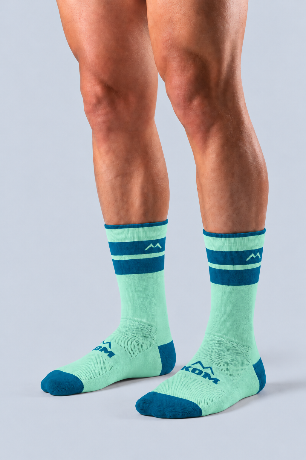 Medias KOM Dúo Stripe | Ciclismo y Running