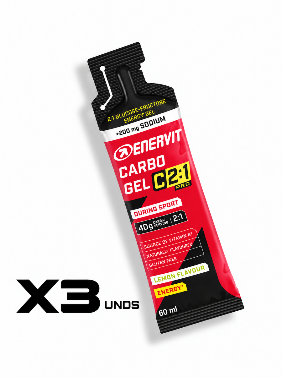 CARBO GEL 2:1 ENERVIT 60ML x3und