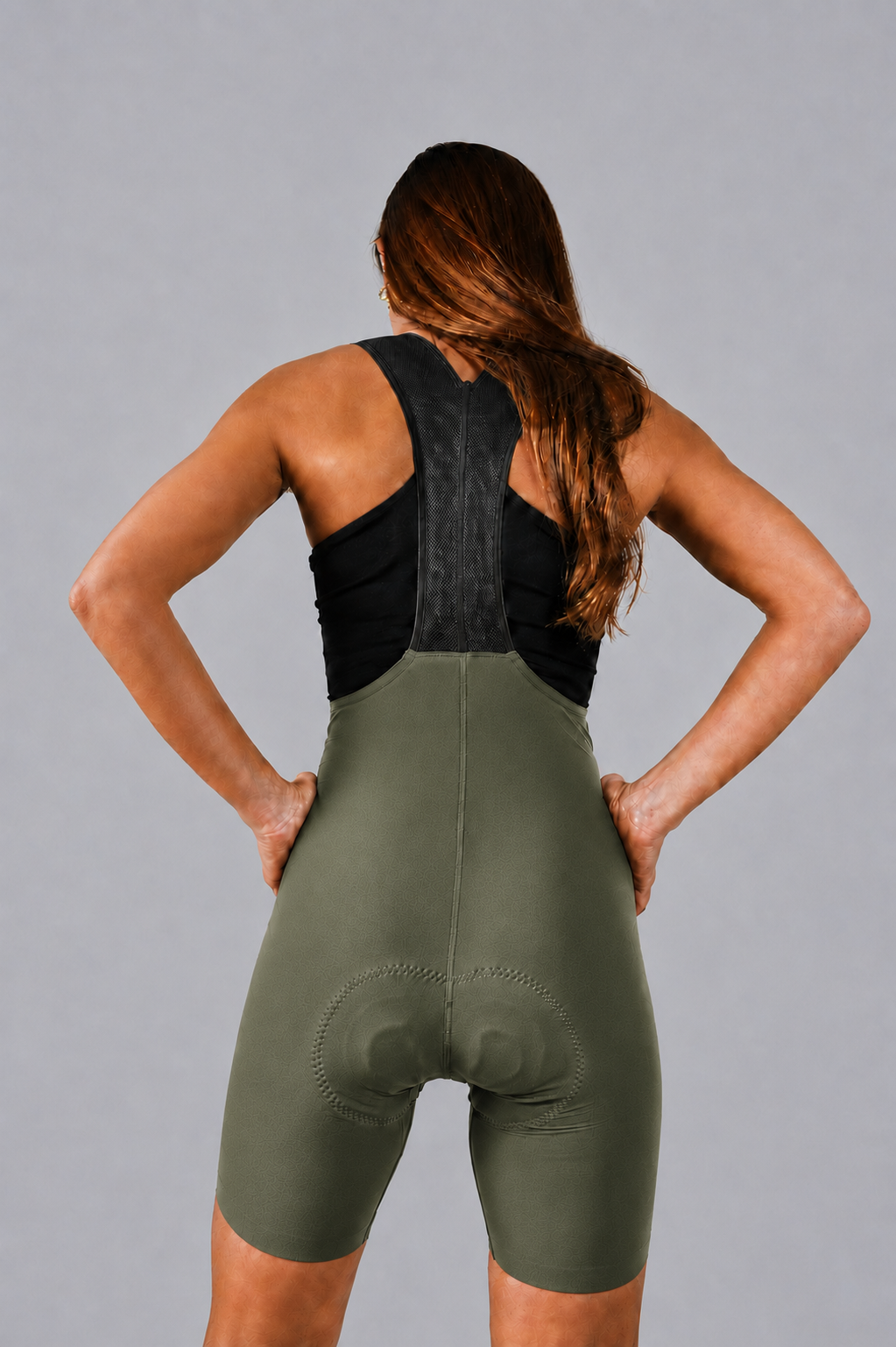 Lycra badana de ciclismo sin costuras Tour Mujer