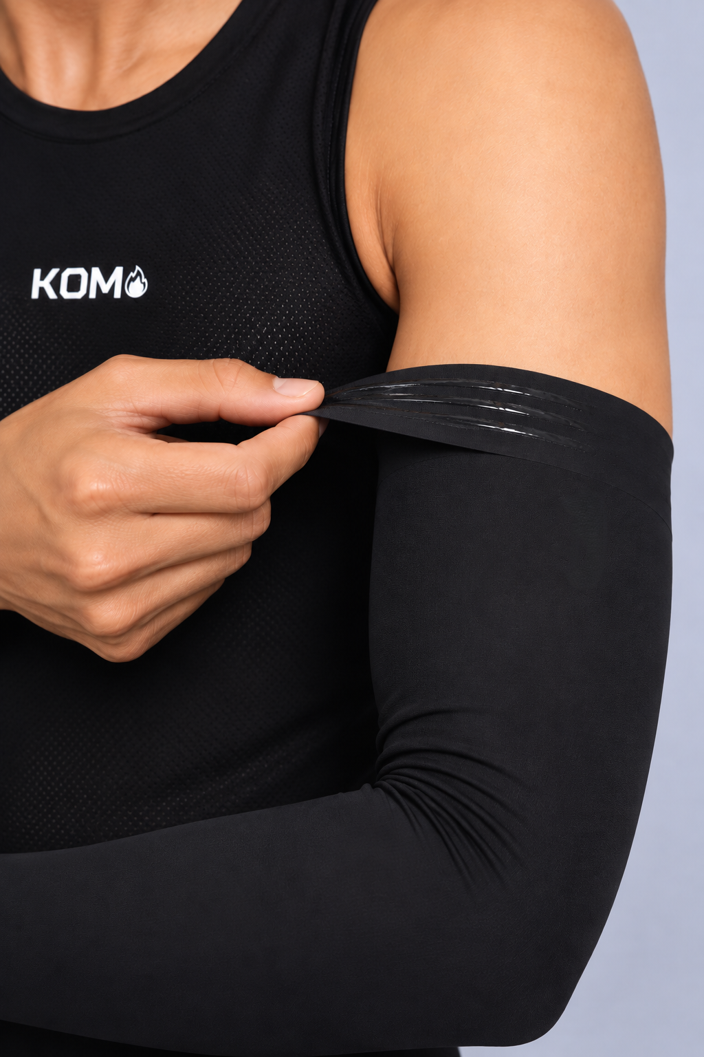 Mangas Deportivas de Tela Licrada para Ciclismo y Running