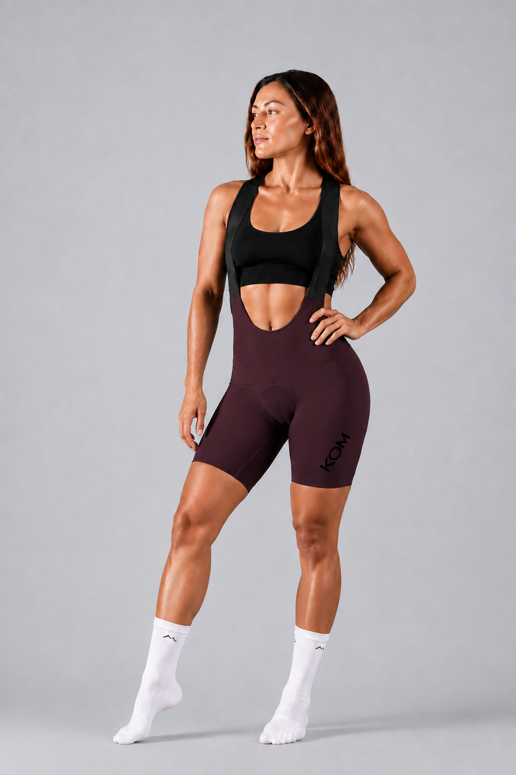 Lycra badana de ciclismo sin costuras Tour Mujer