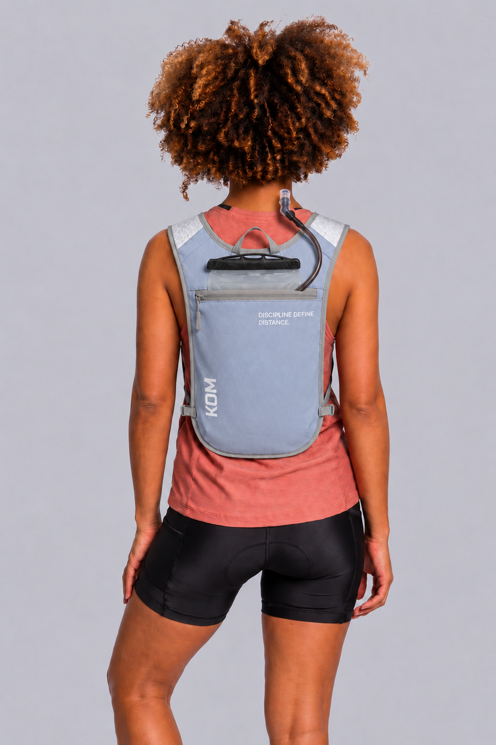 Combo trail: Chaleco de hidratación 2.0 + bolsa de hidratación 1.0 L