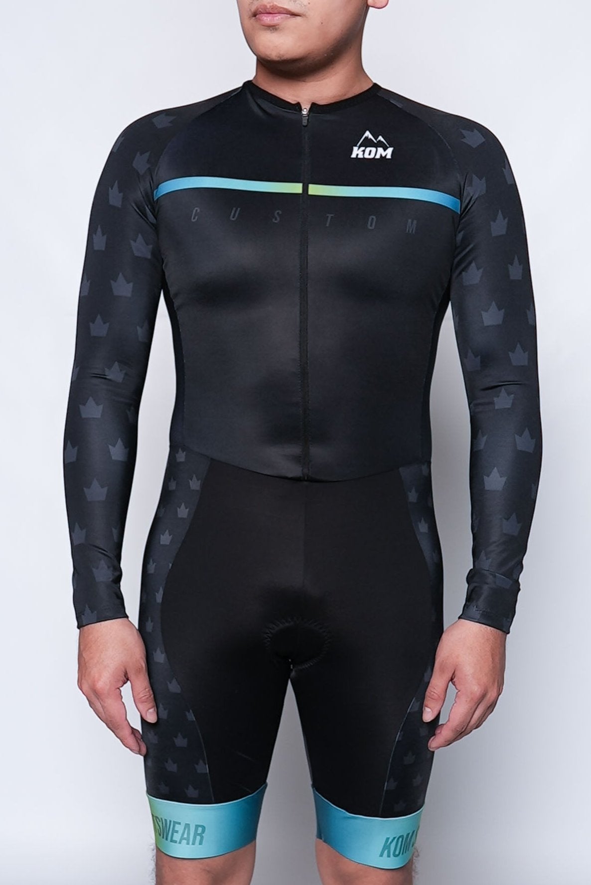 Enterizo CICLISMO manga larga Personalizado - Main Image