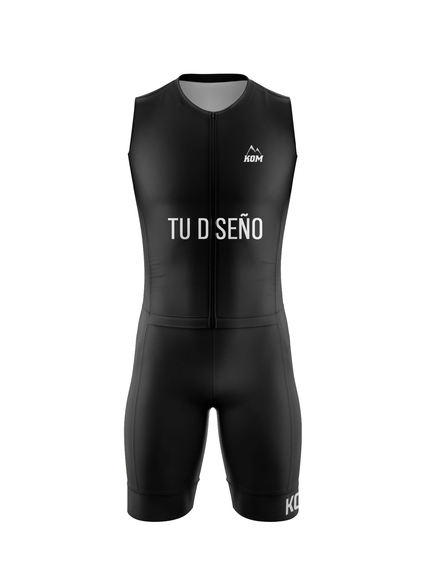 Enterizo CICLISMO de ruta, mtb, manga sisa Personalizado