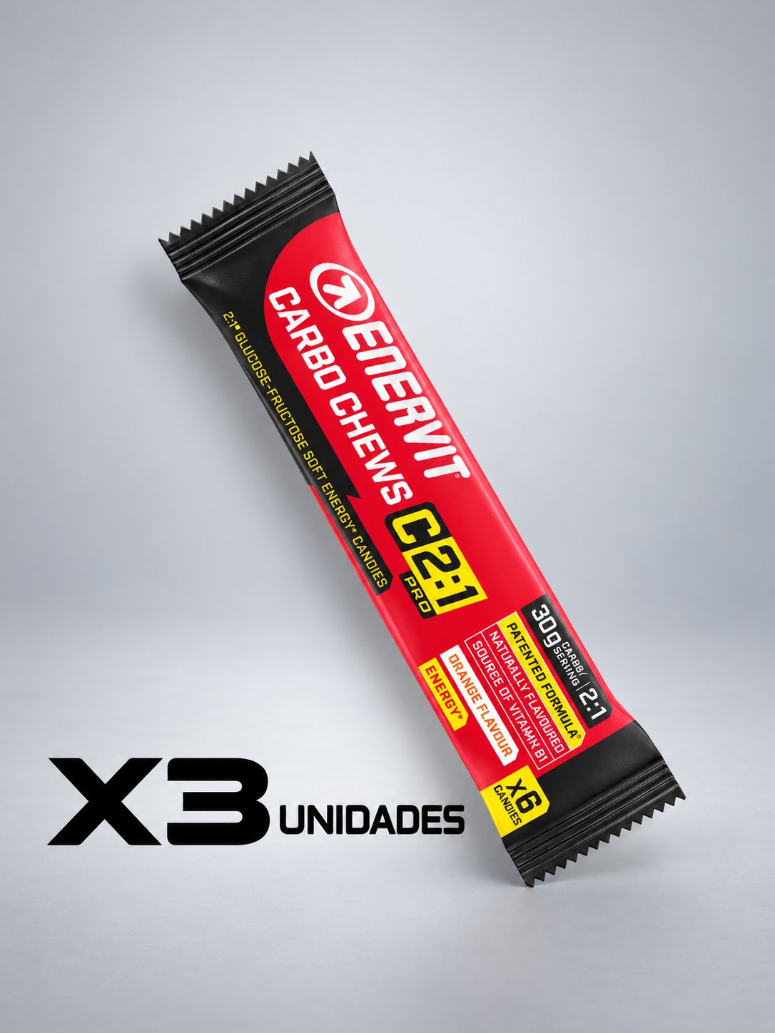 ENERVIT CARBO GOMITAS C2:1 PRO X3 unidades