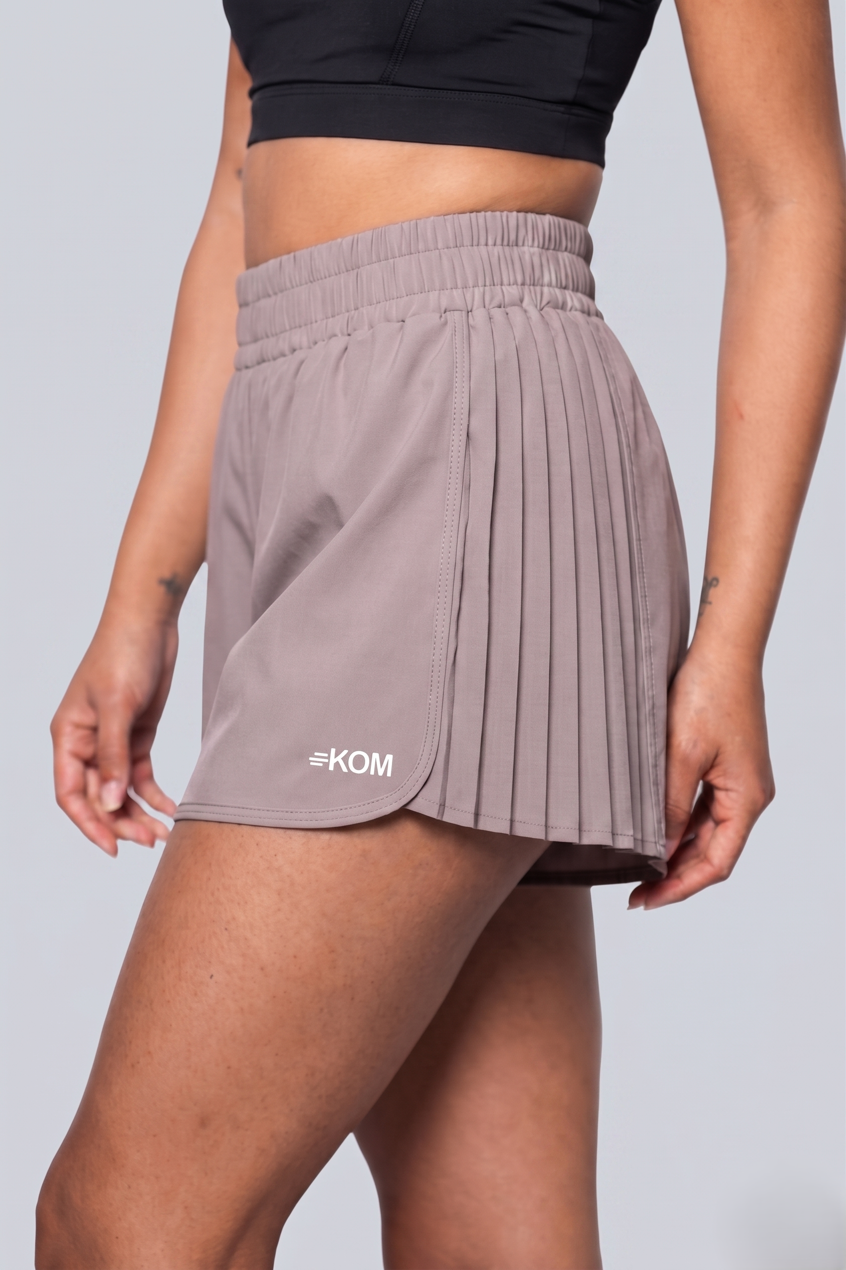 Short Running Deportivo Mujer Línea Tour con Boxer Interno y Bolsillo