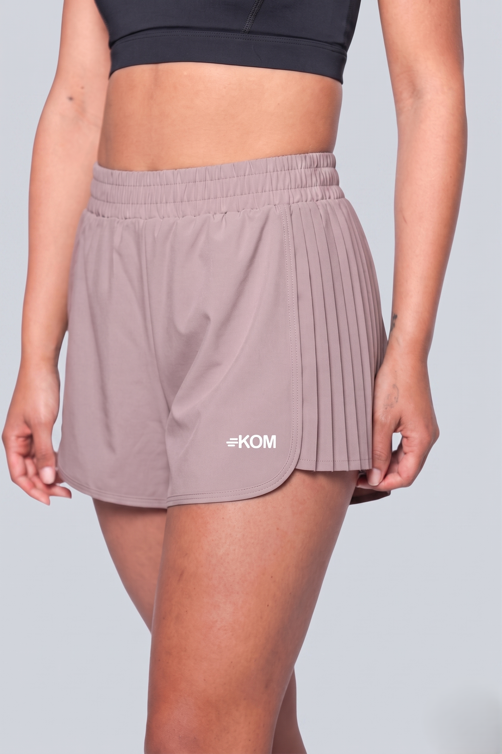 Short Running Deportivo Mujer Línea Tour con Boxer Interno y Bolsillo