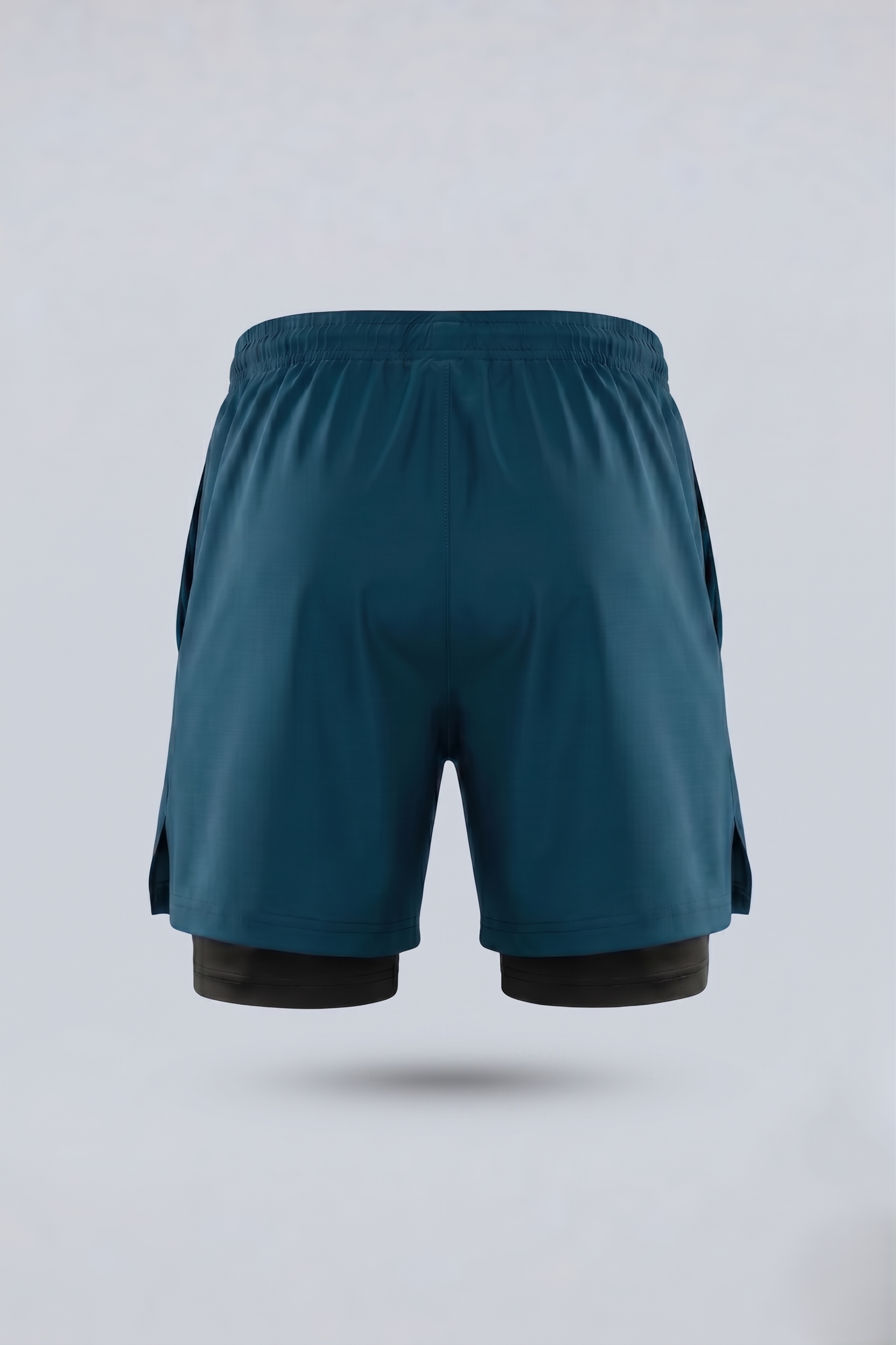 Pantaloneta Running Deportiva Hombre Tour con Bóxer Interno y Bolsillo