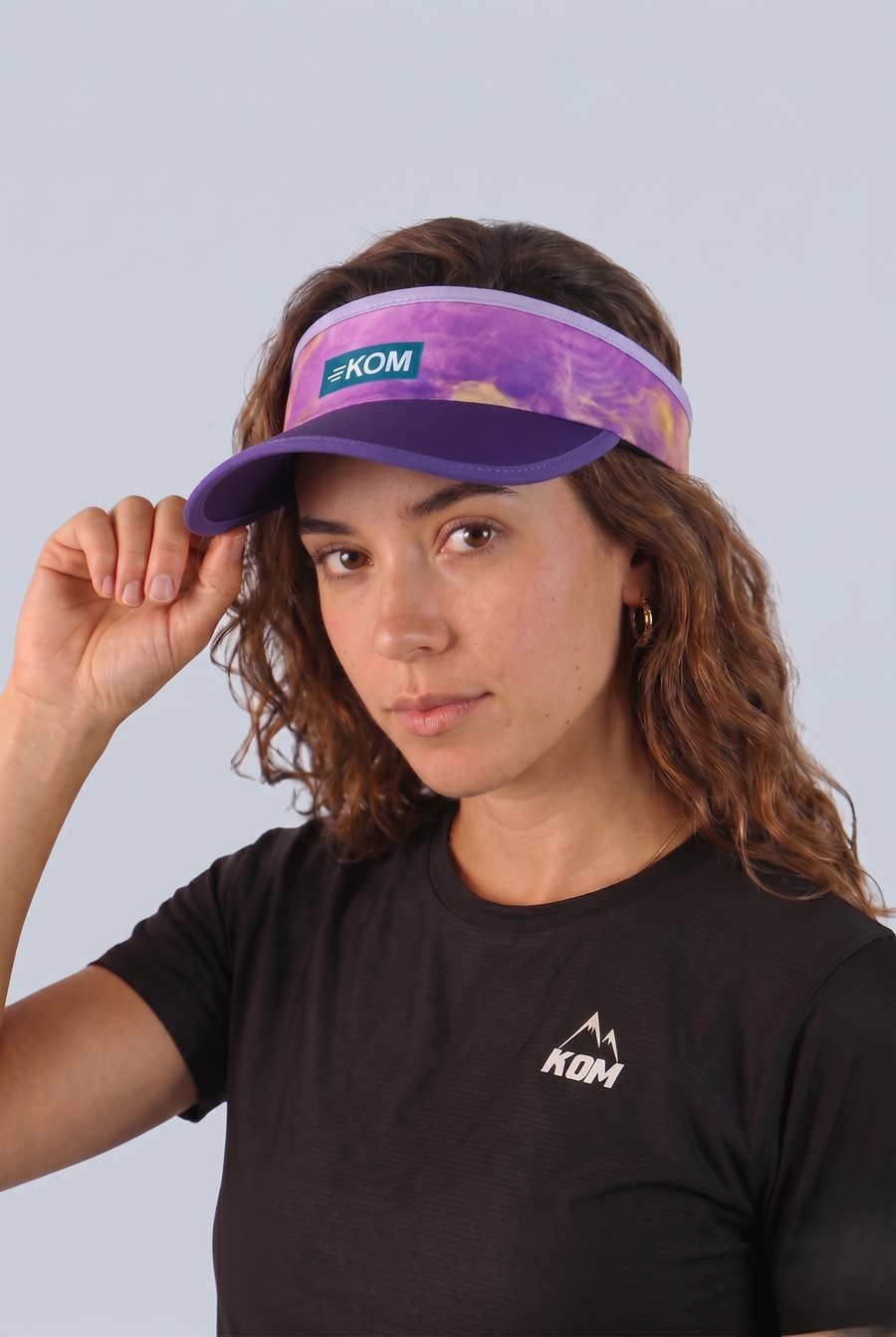 Running visor cap