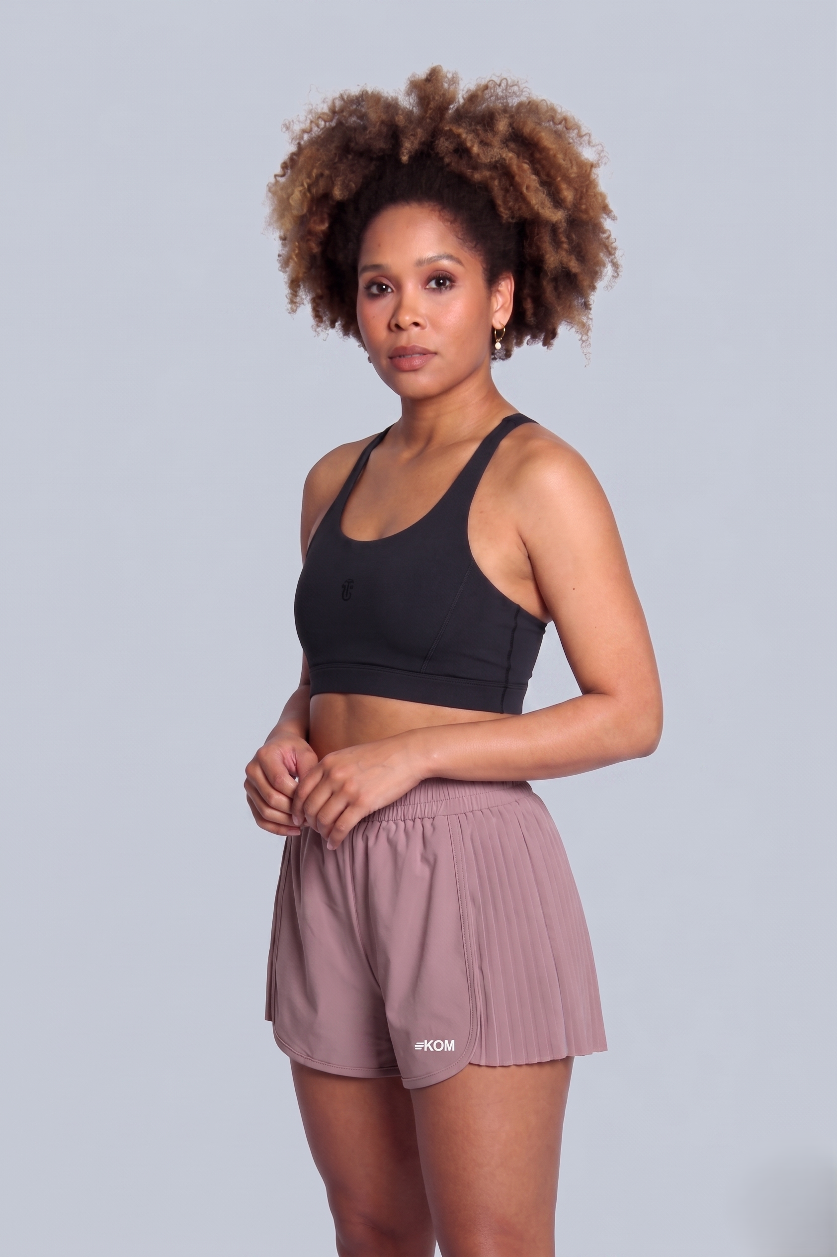 Short Running Deportivo Mujer Línea Tour con Boxer Interno y Bolsillo