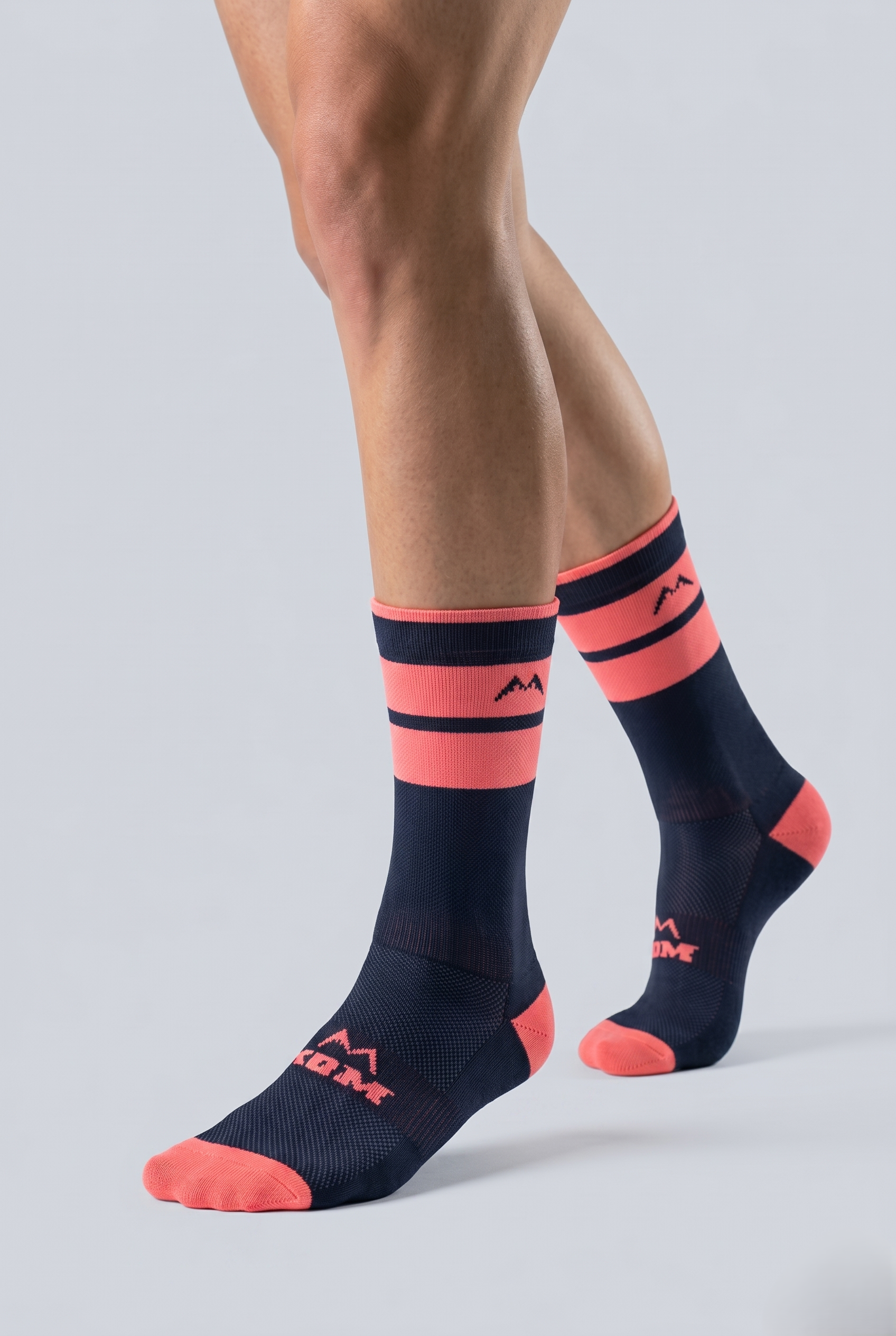 Medias KOM Dúo Stripe | Ciclismo y Running