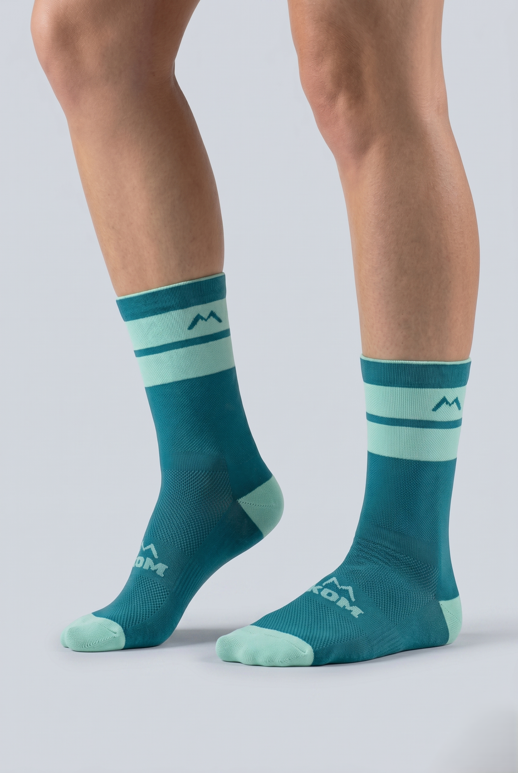 Medias KOM Dúo Stripe | Ciclismo y Running
