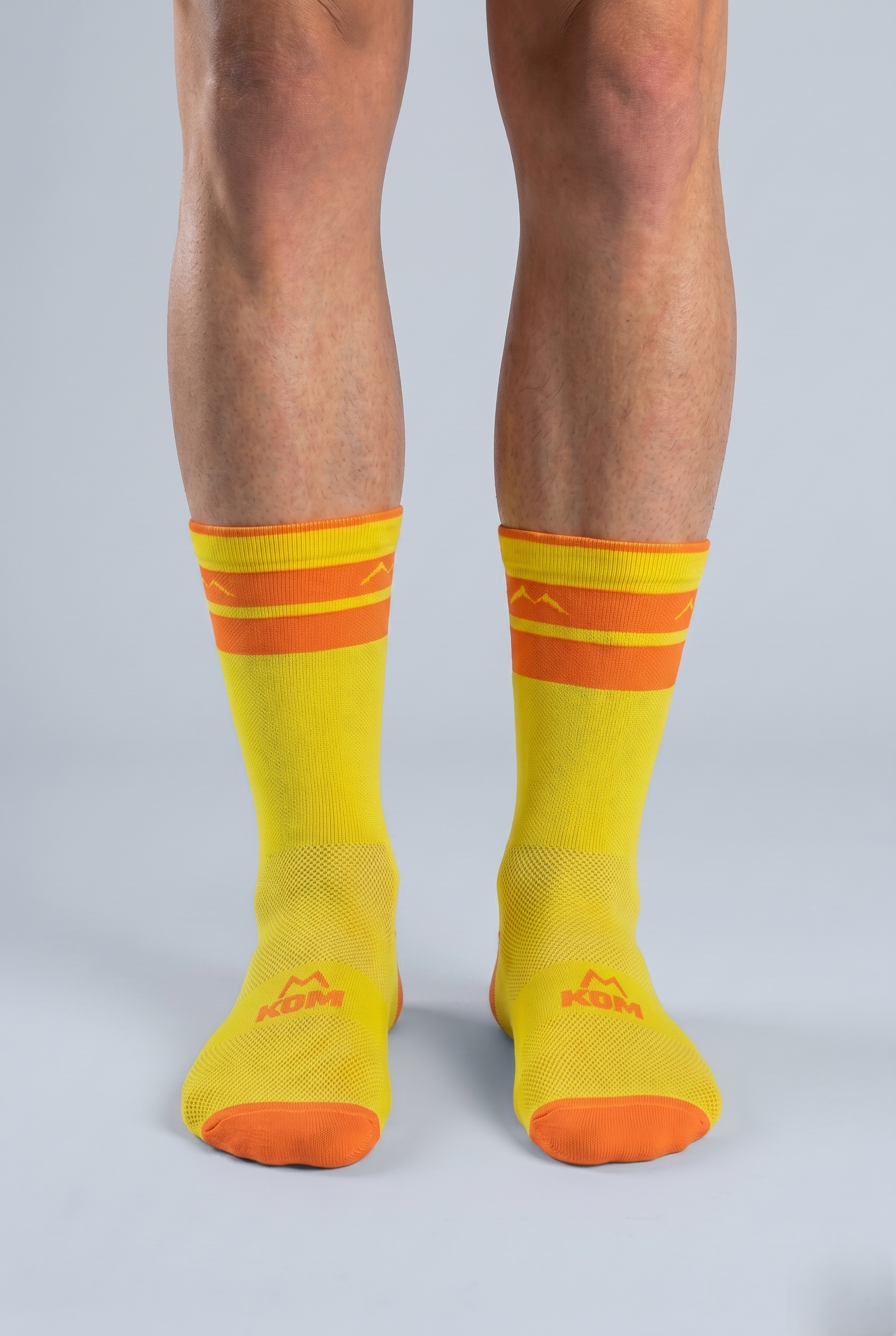 Medias KOM Dúo Stripe | Ciclismo y Running