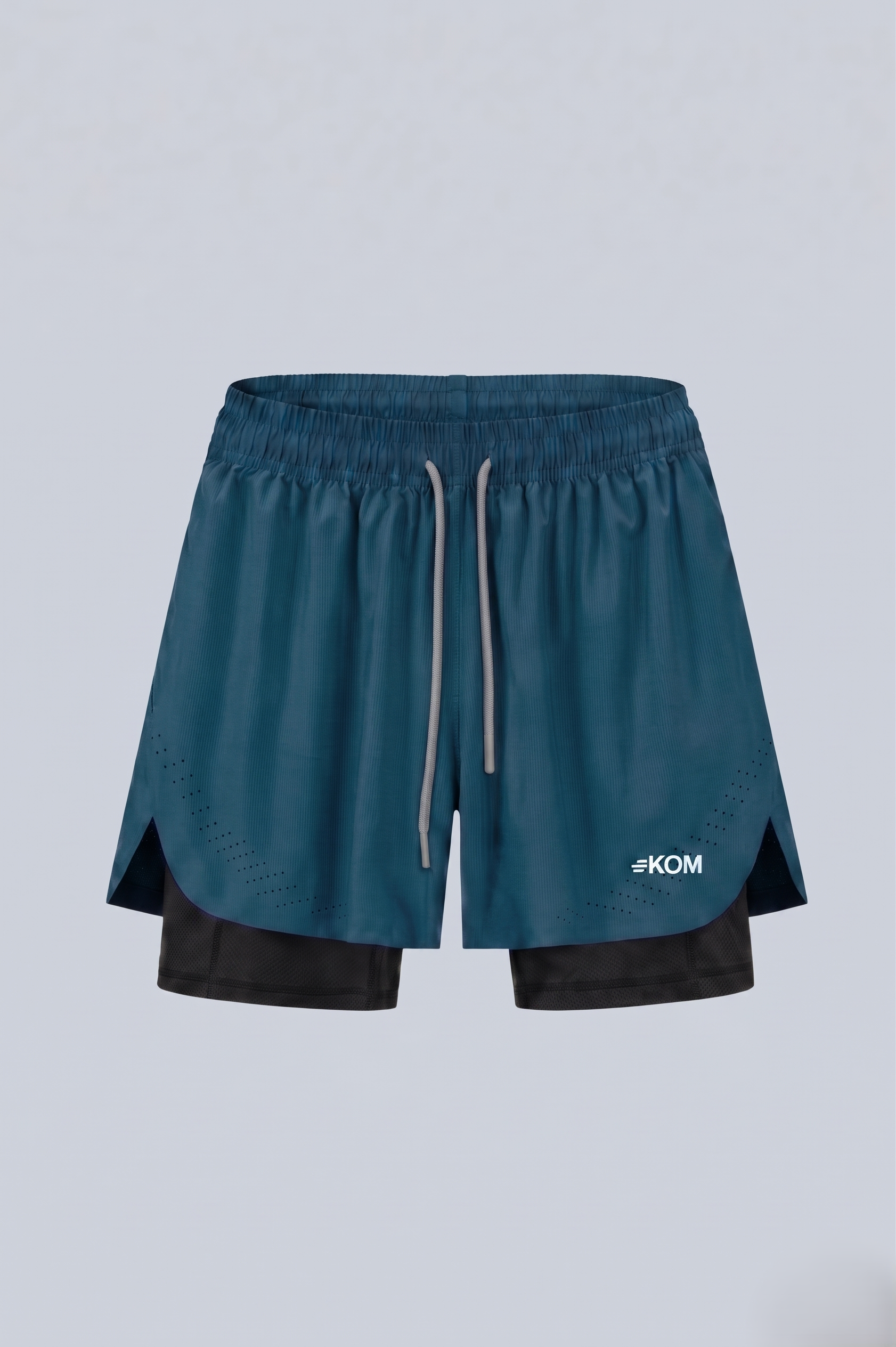 Pantaloneta Running Deportiva Hombre Tour con Bóxer Interno y Bolsillo