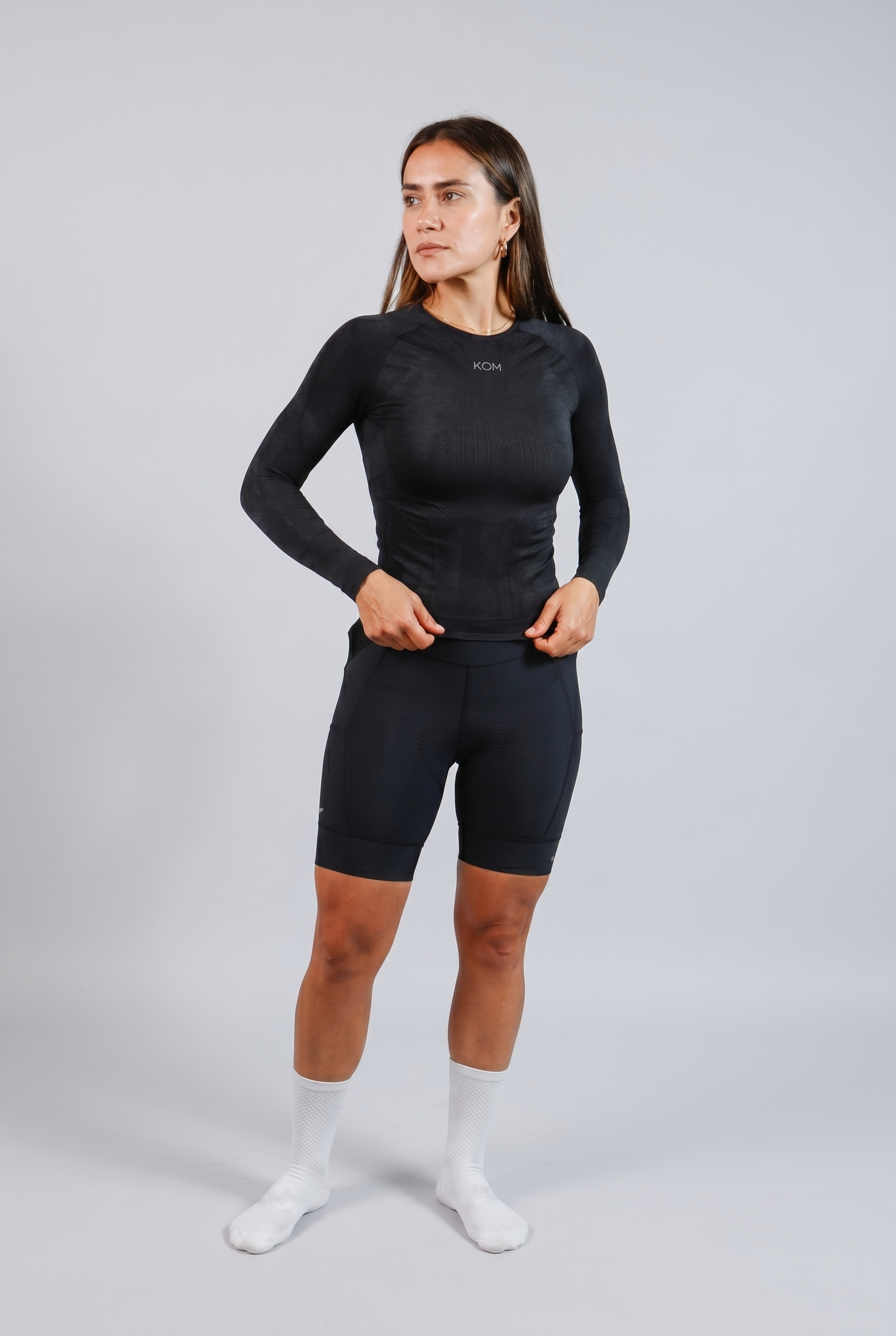 Camisilla interior manga larga baselayer ciclismo & running