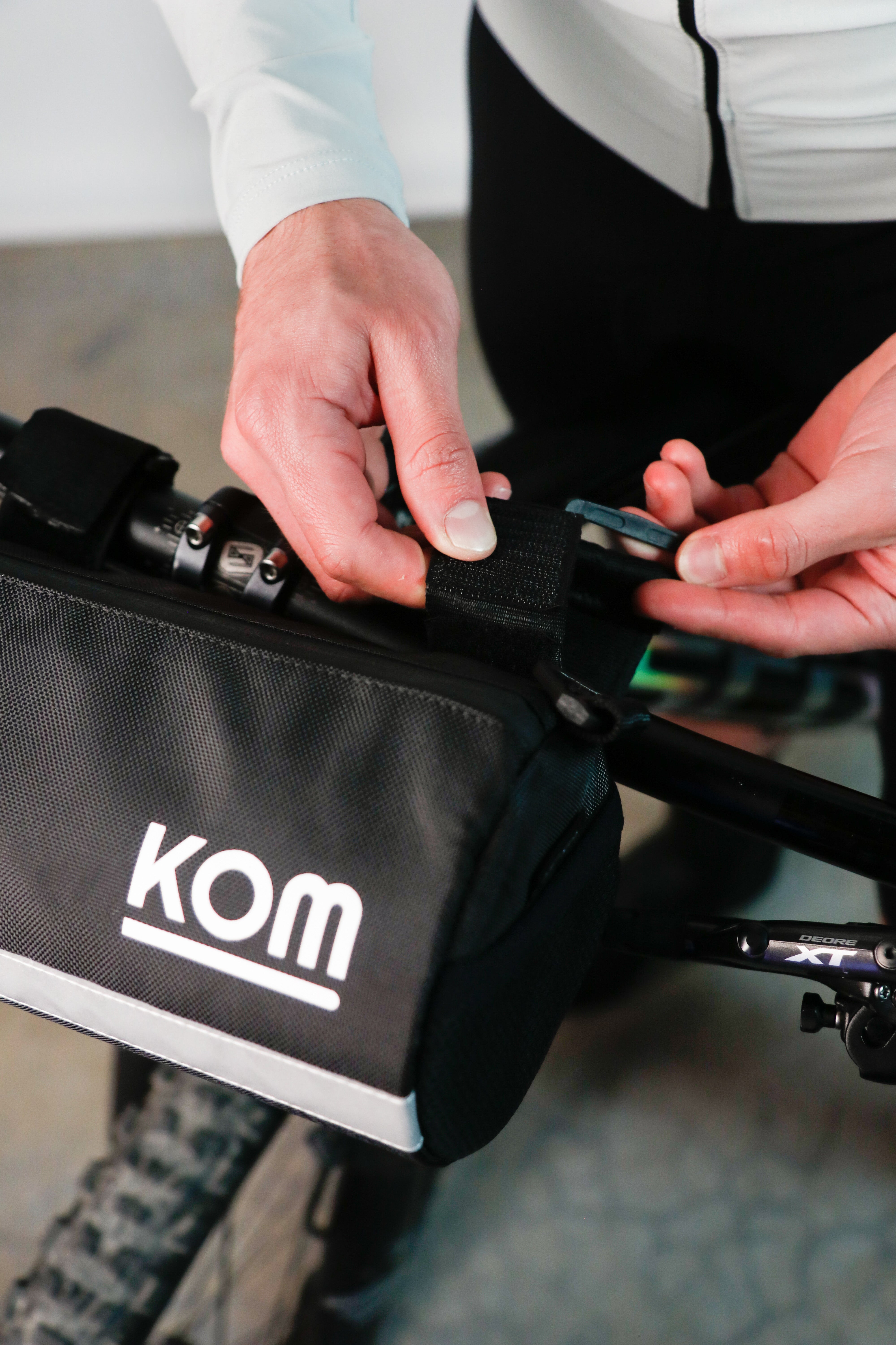 Bar bag bolsa morral frontal para bicicleta
