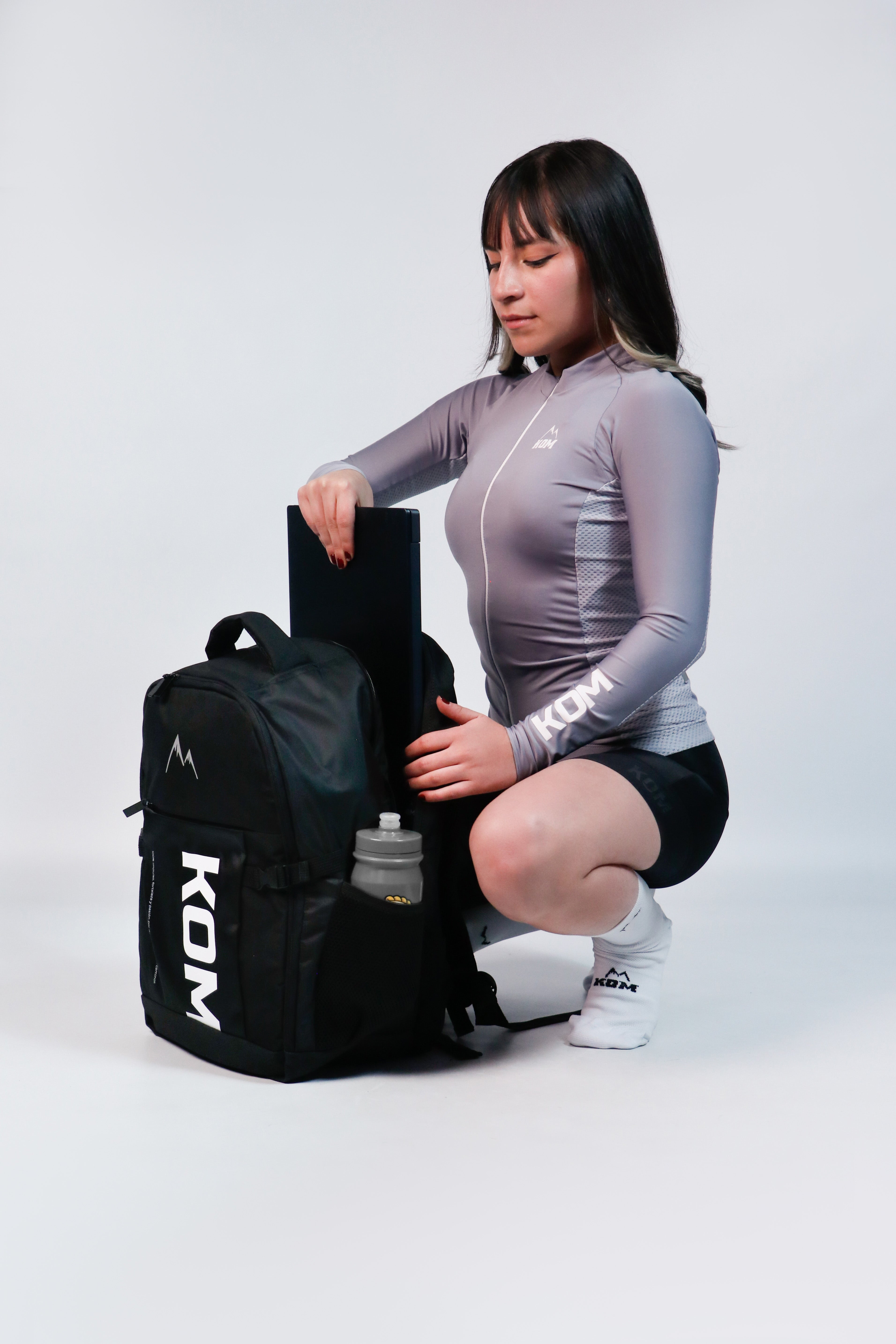 Maleta morral ciclismo PLUS con bolsillo para portatil