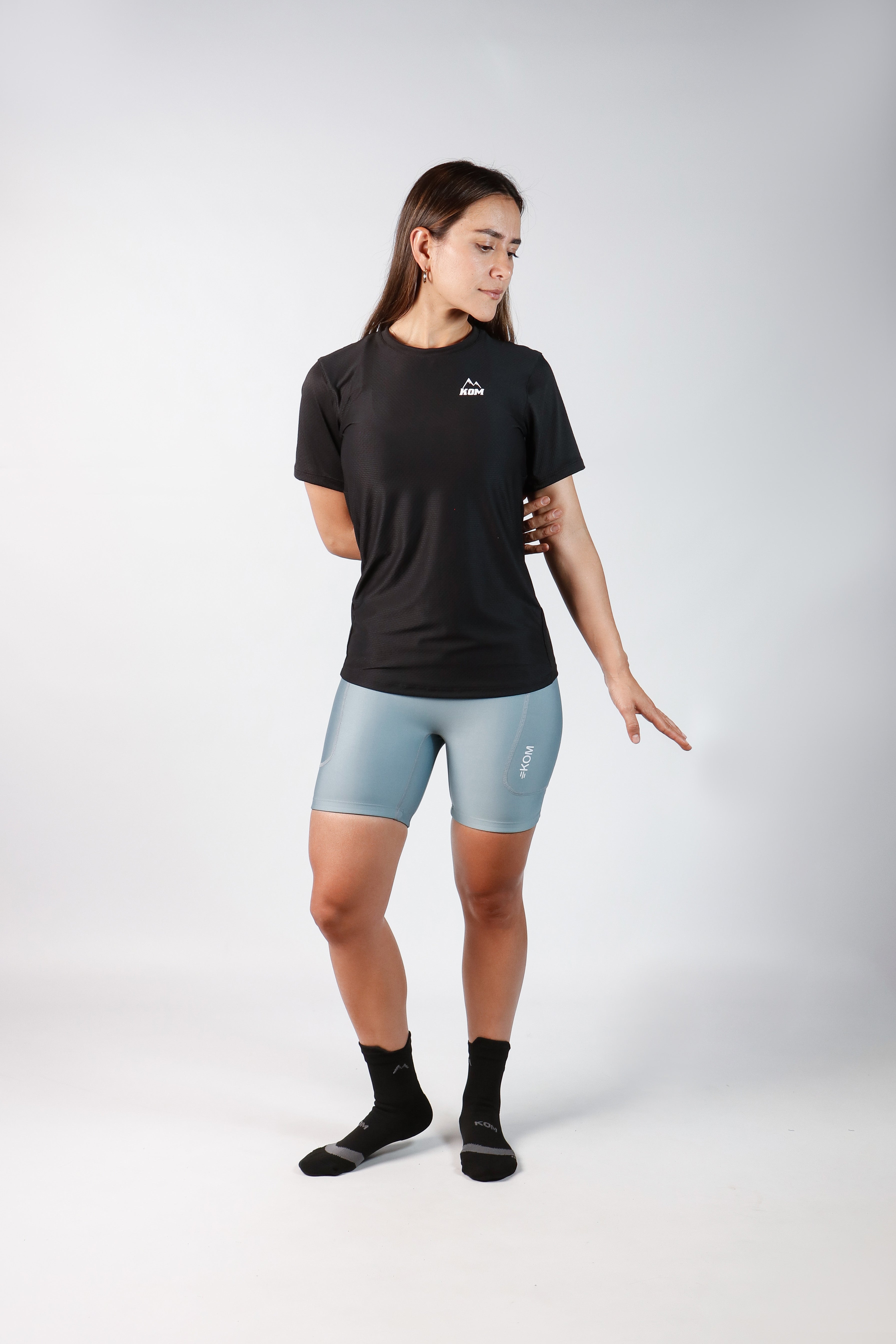 Camiseta deportiva running GIRO color natural