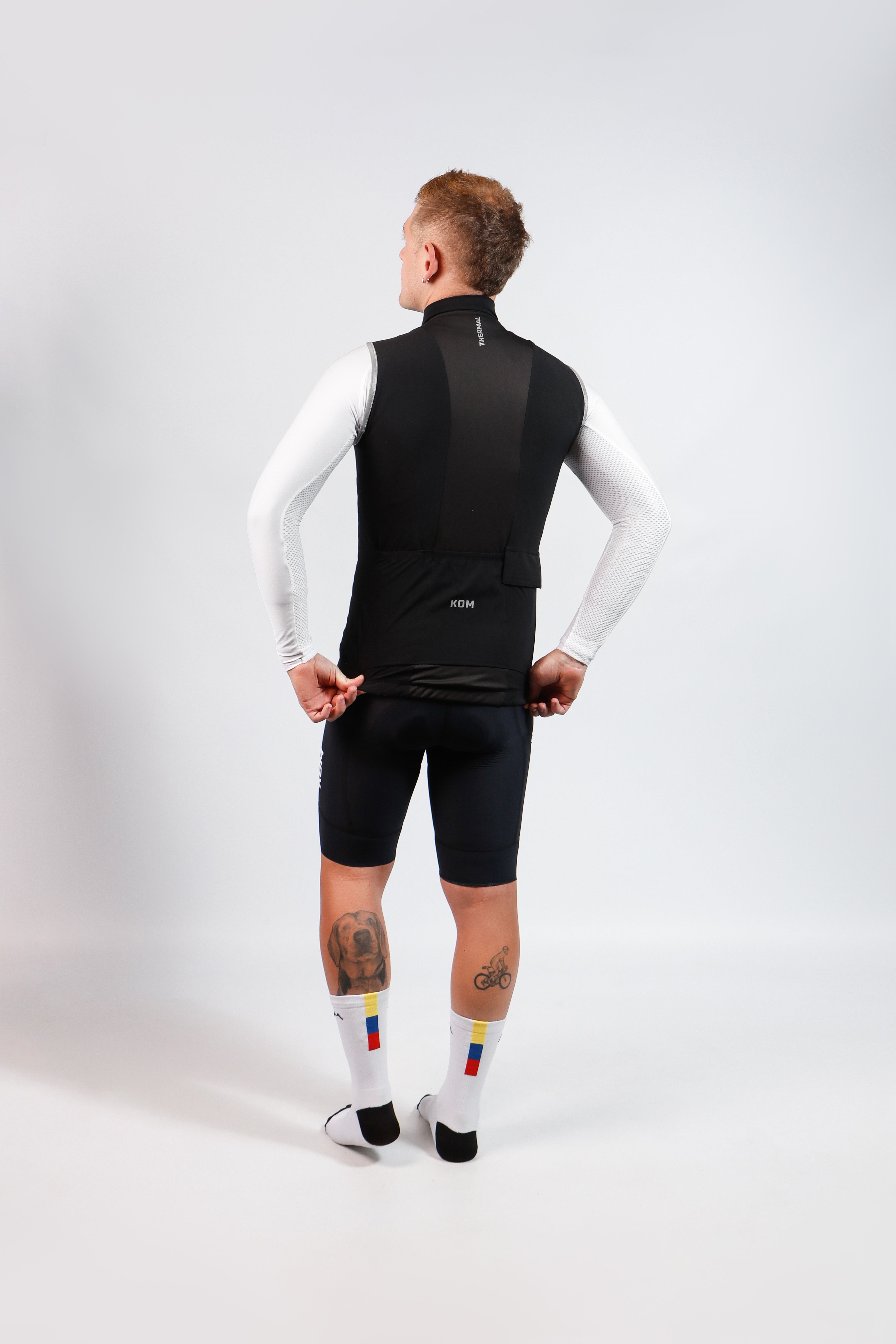 Chaleco TOUR térmico impermeable ciclismo, running