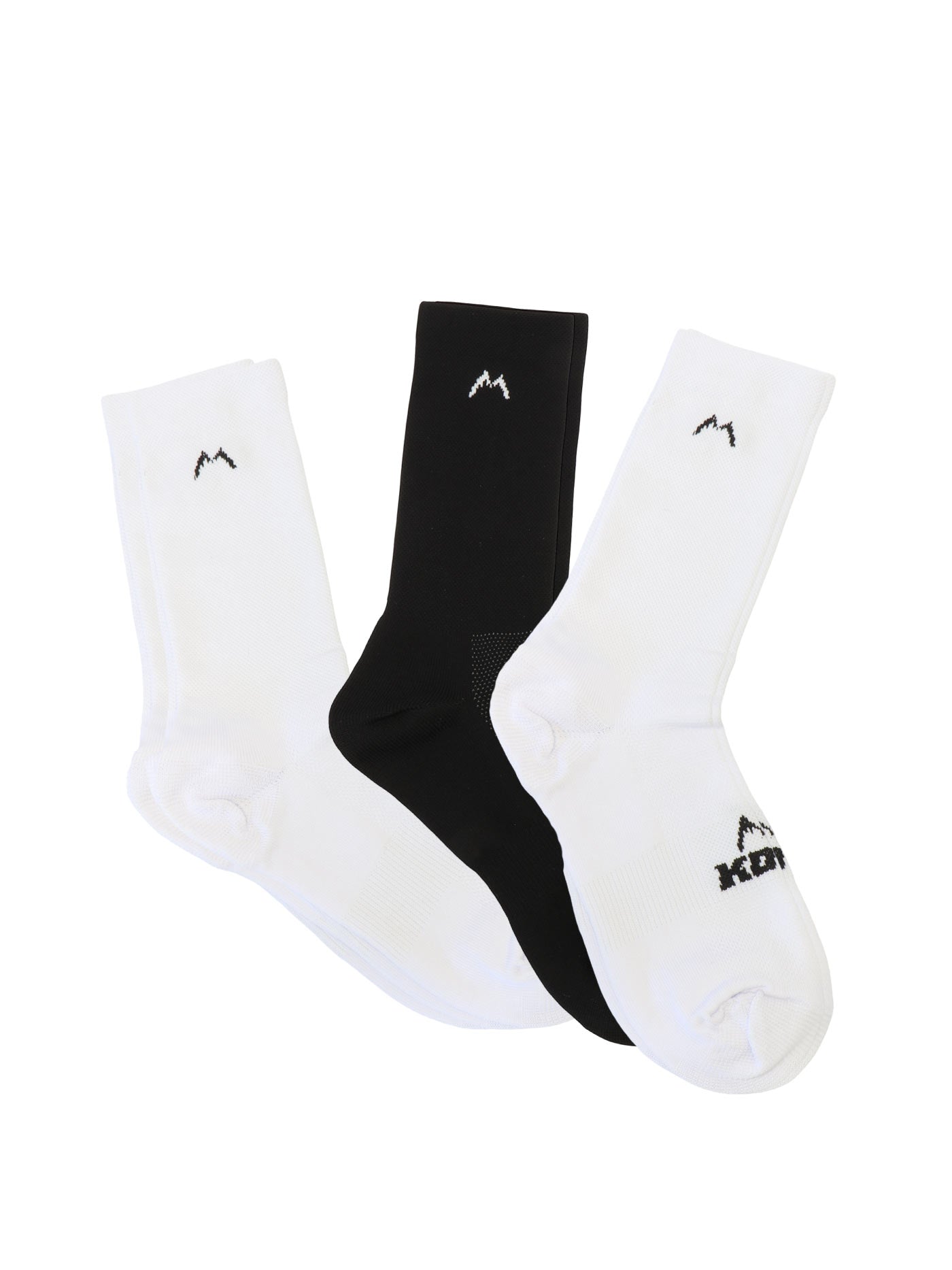 KOM 3PACK Medias deportivas ciclismo running