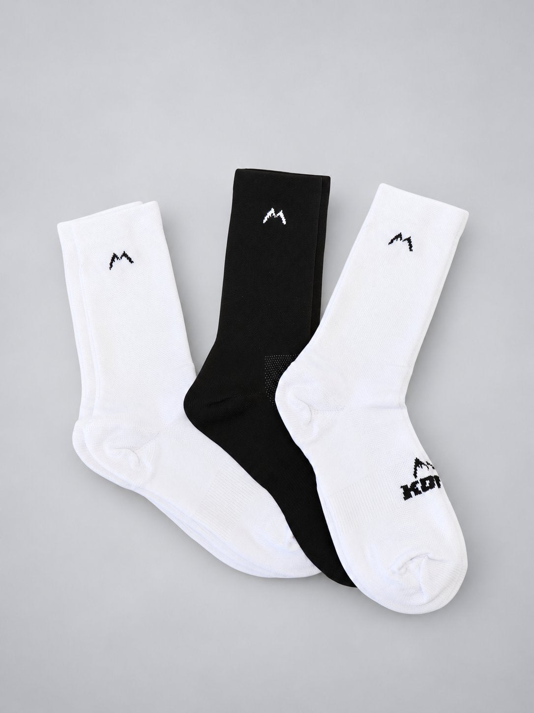 KOM 3PACK Medias deportivas ciclismo running