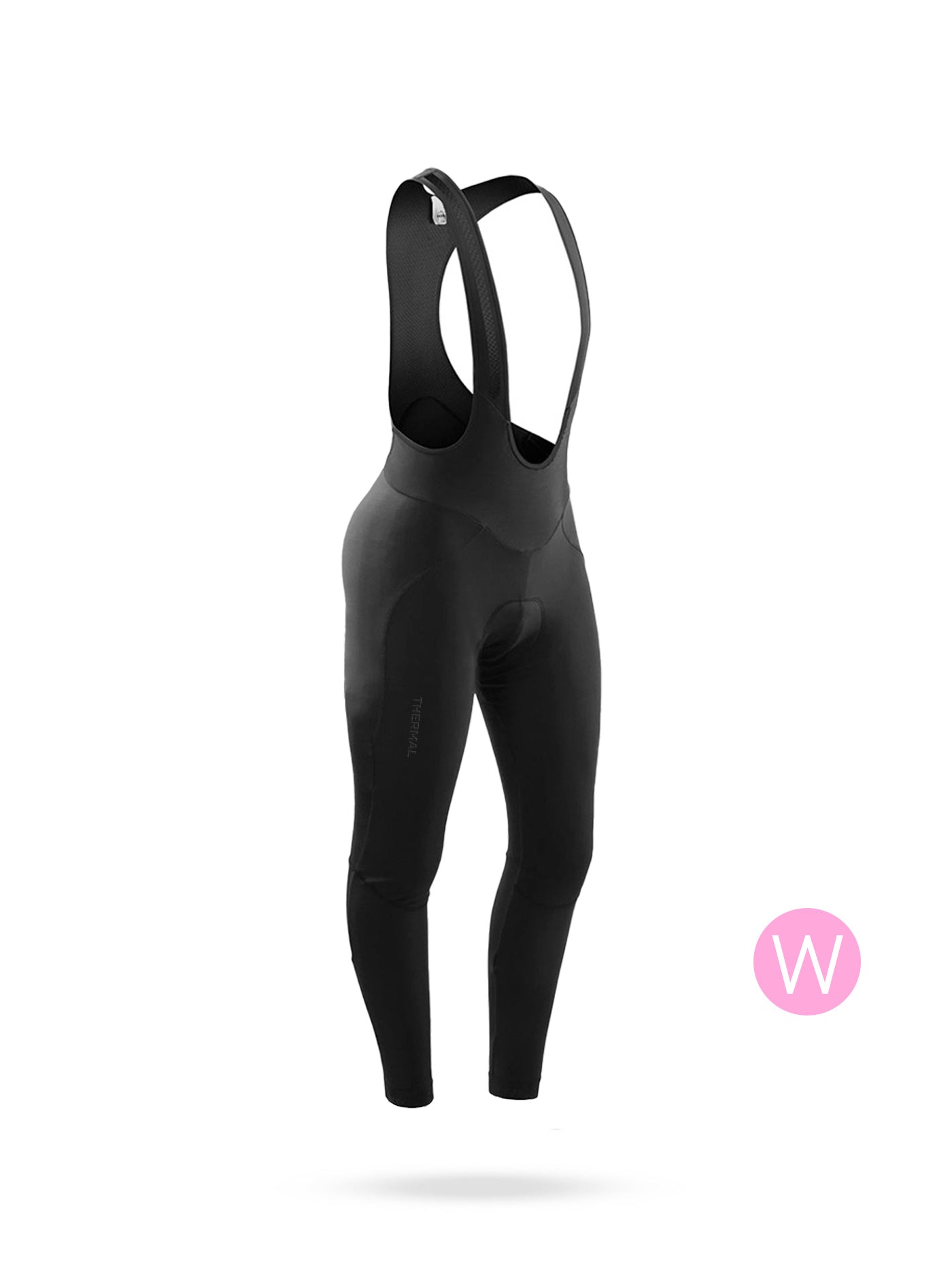 Lycra badana de ciclismo Pantalón térmica Dama