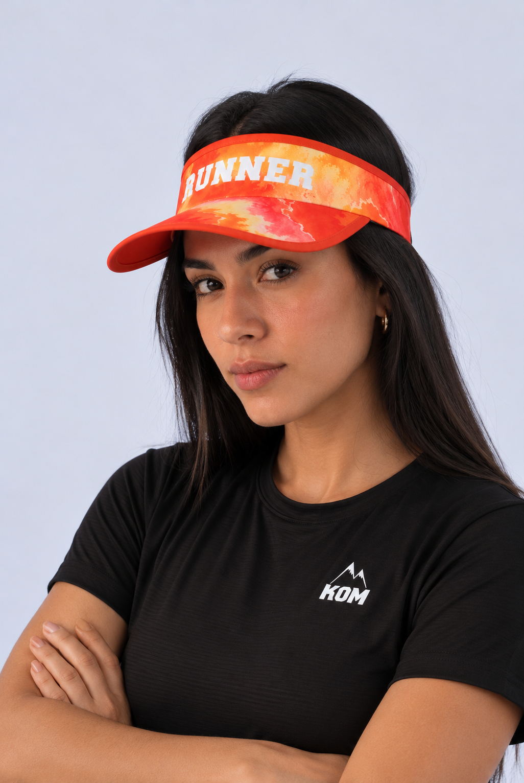 Running visor cap