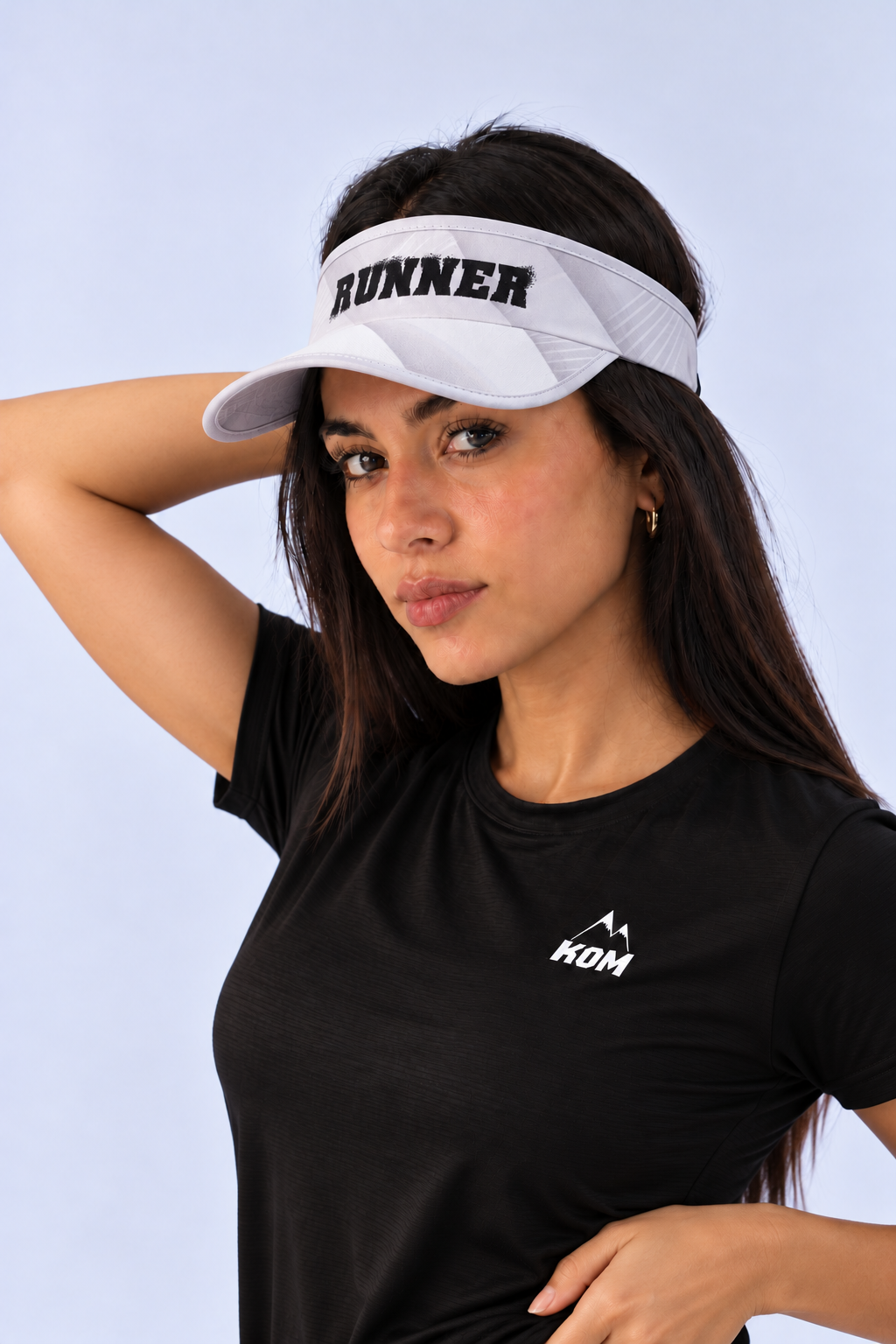 Running visor cap