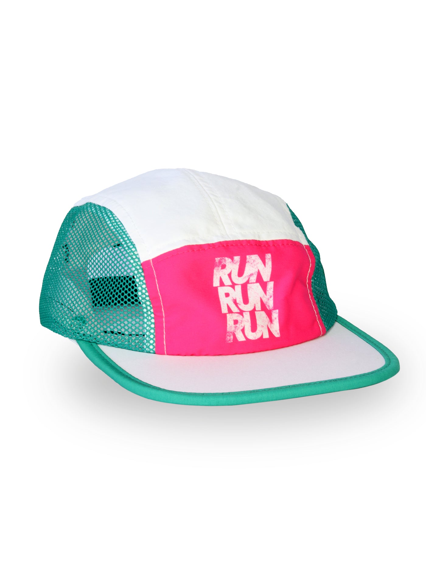 Gorra 5 paneles ventilada running