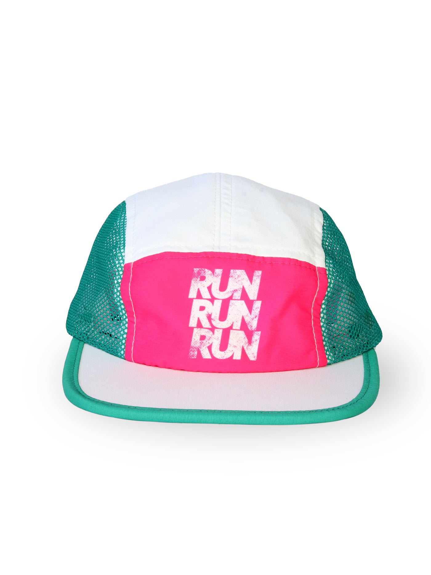 Gorra 5 paneles ventilada running