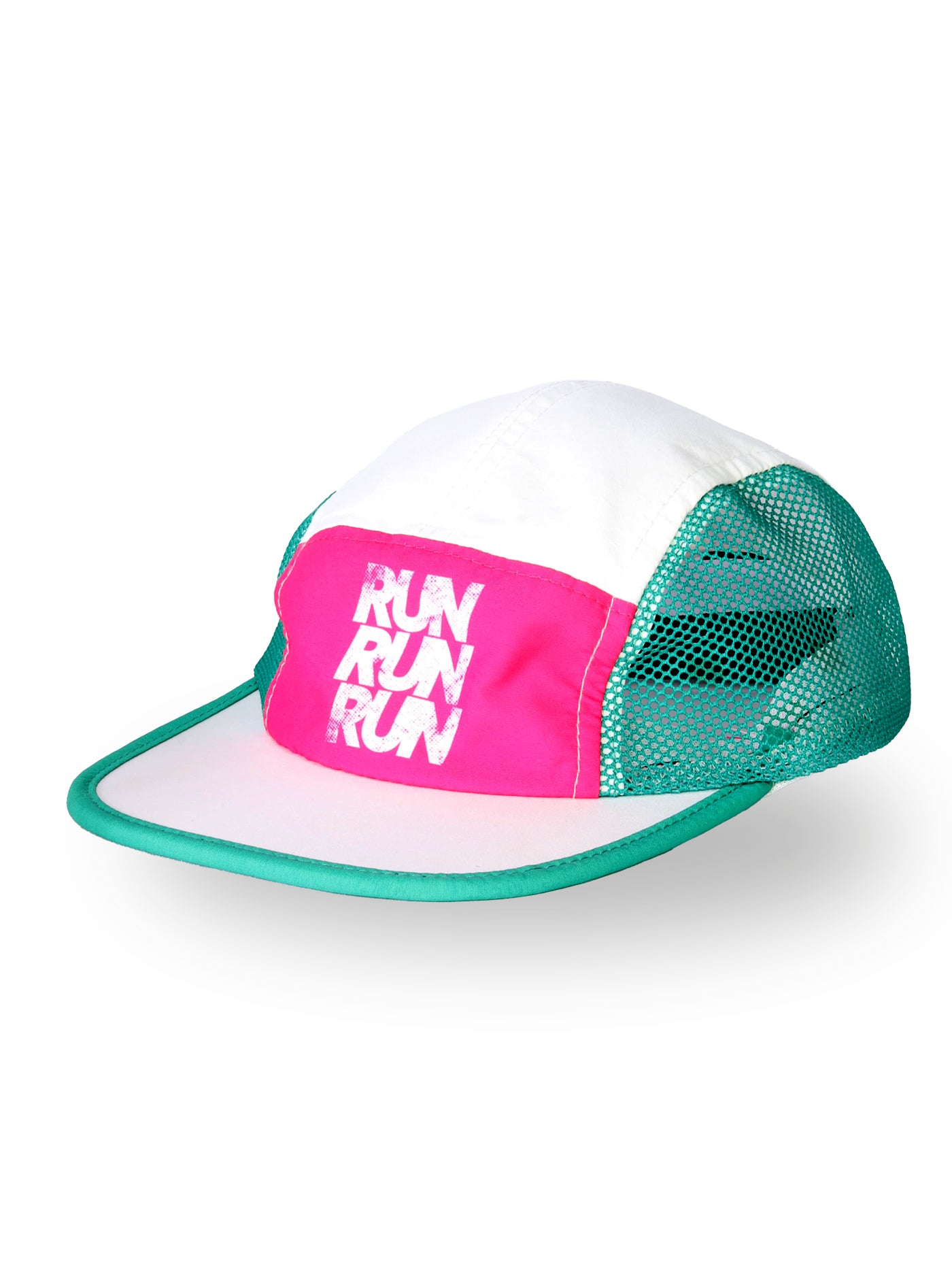 Gorra 5 paneles ventilada running