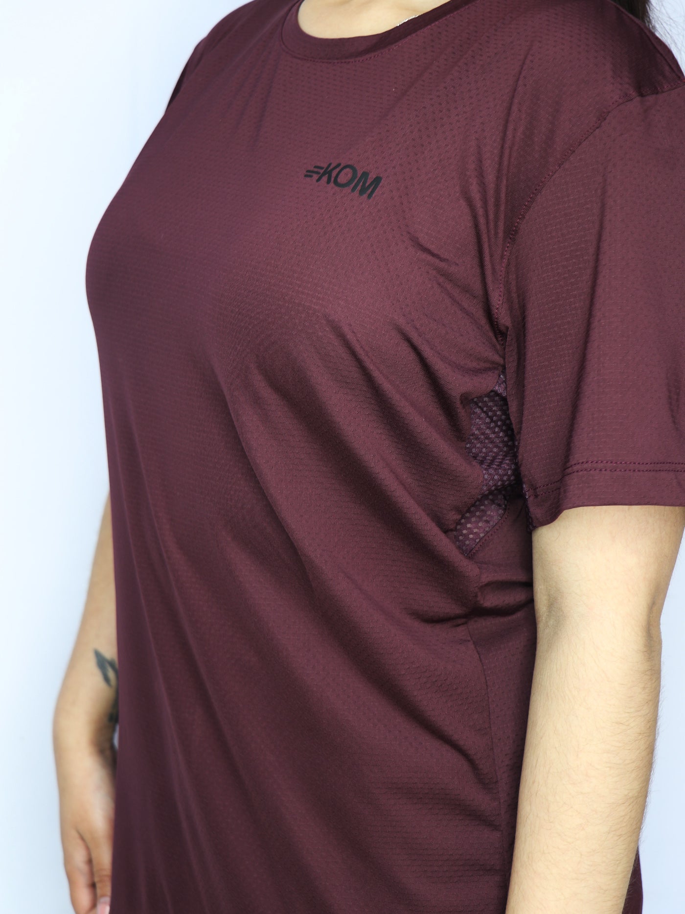 Camiseta deportiva running GIRO color natural