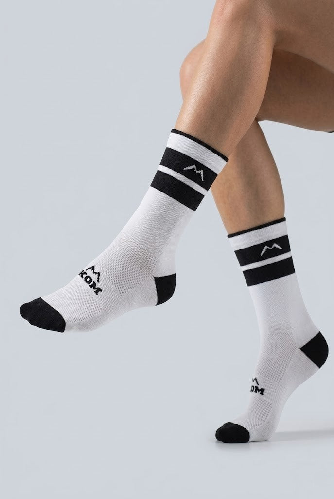 Medias KOM Dúo Stripe | Ciclismo y Running